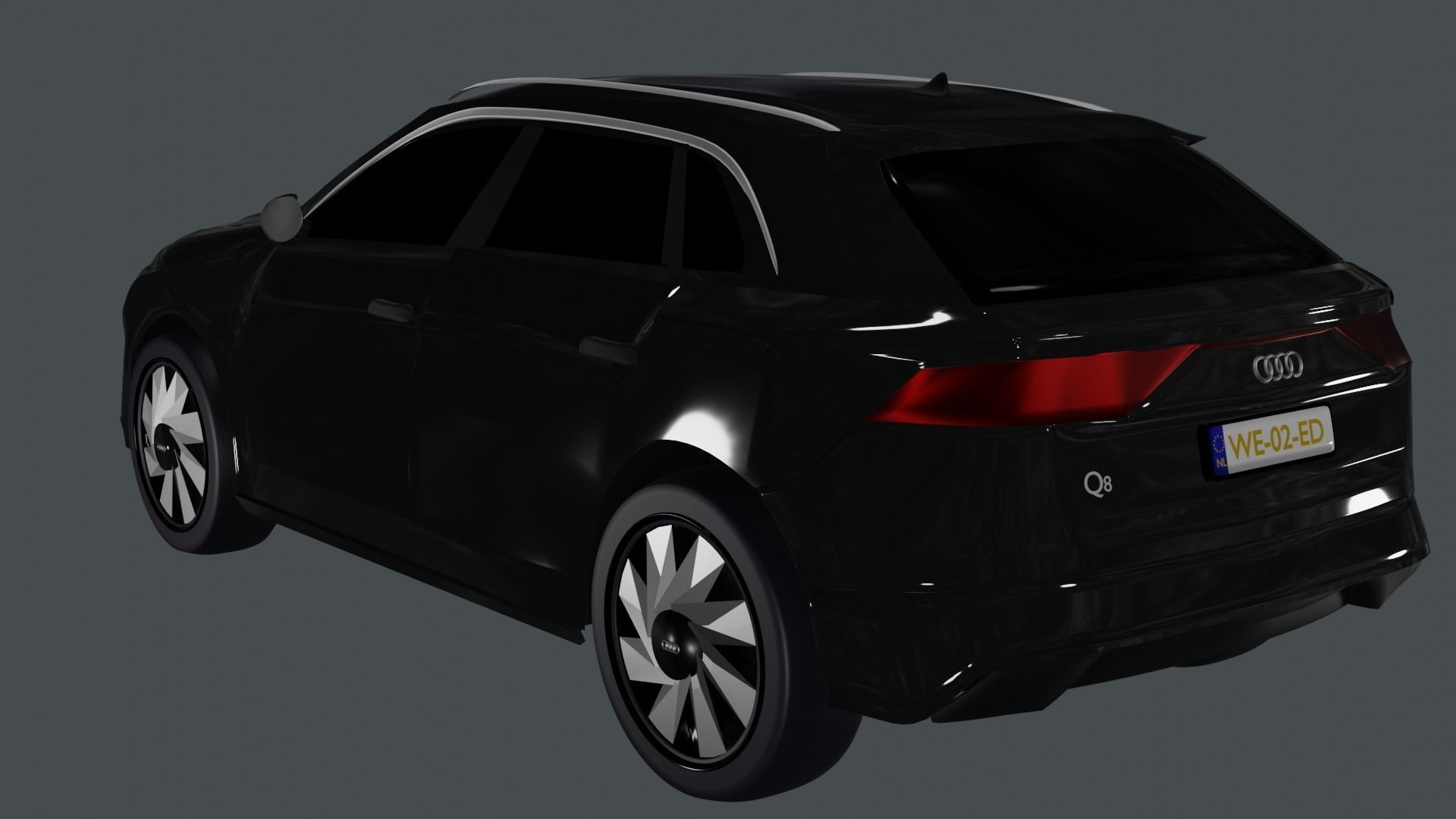 Audi rsq8  2019 3D model_3