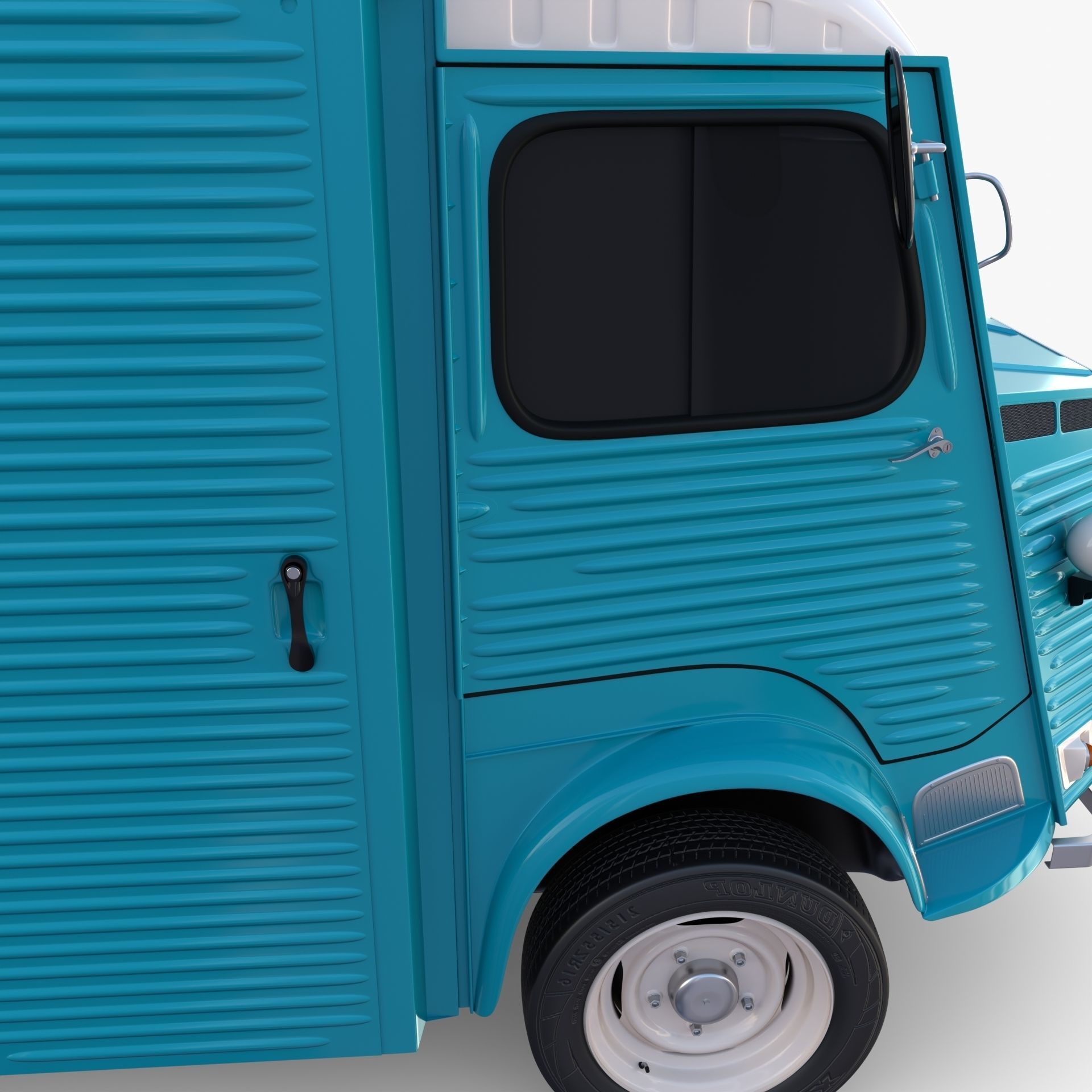 Citroen HY Blue 3D model_13