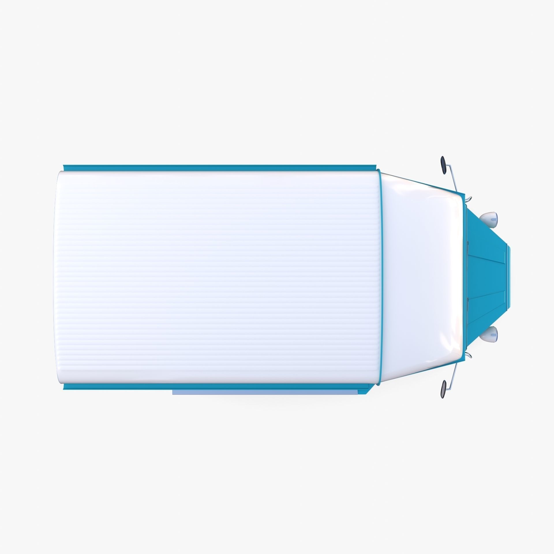 Citroen HY Blue 3D model_11