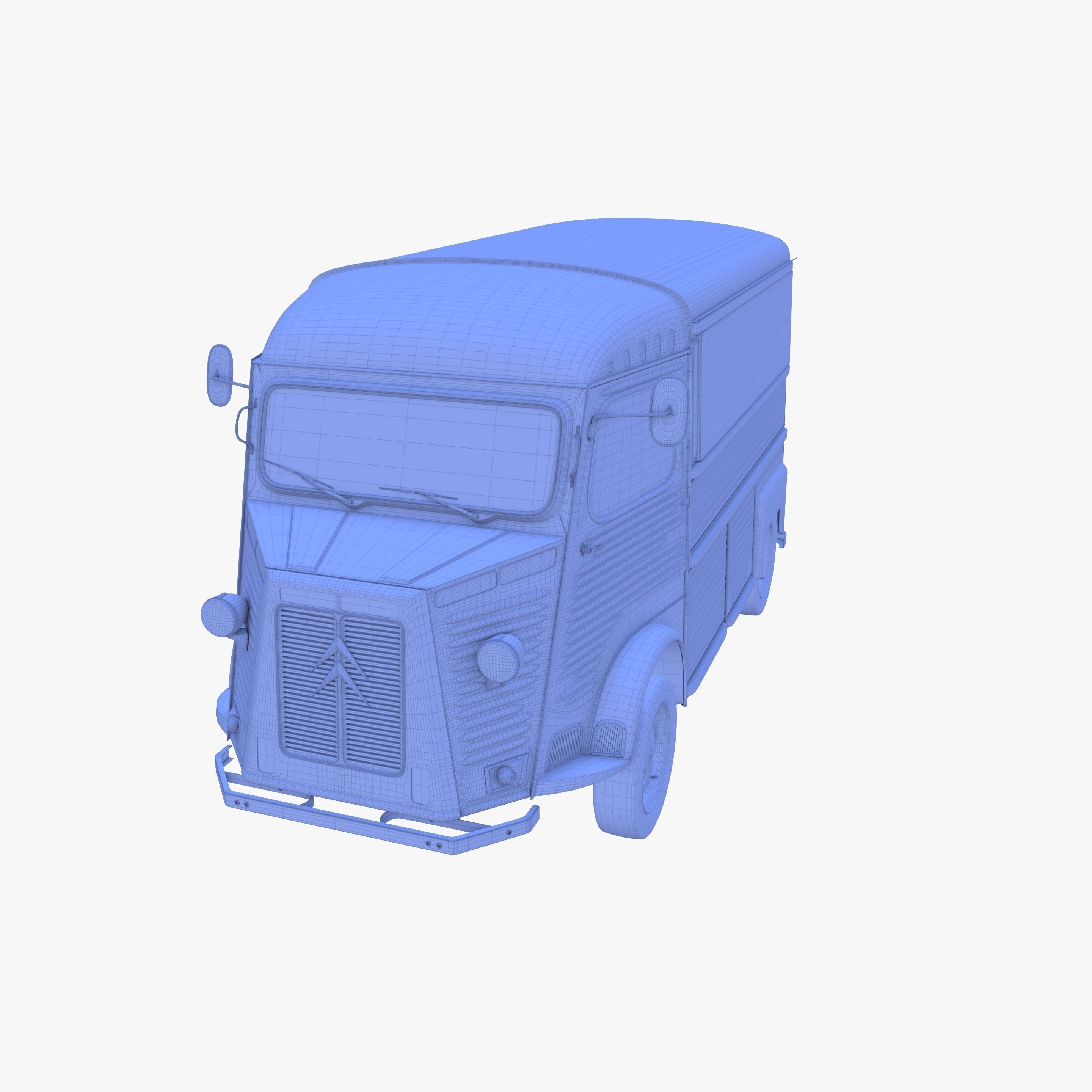 Citroen HY Blue 3D model_16