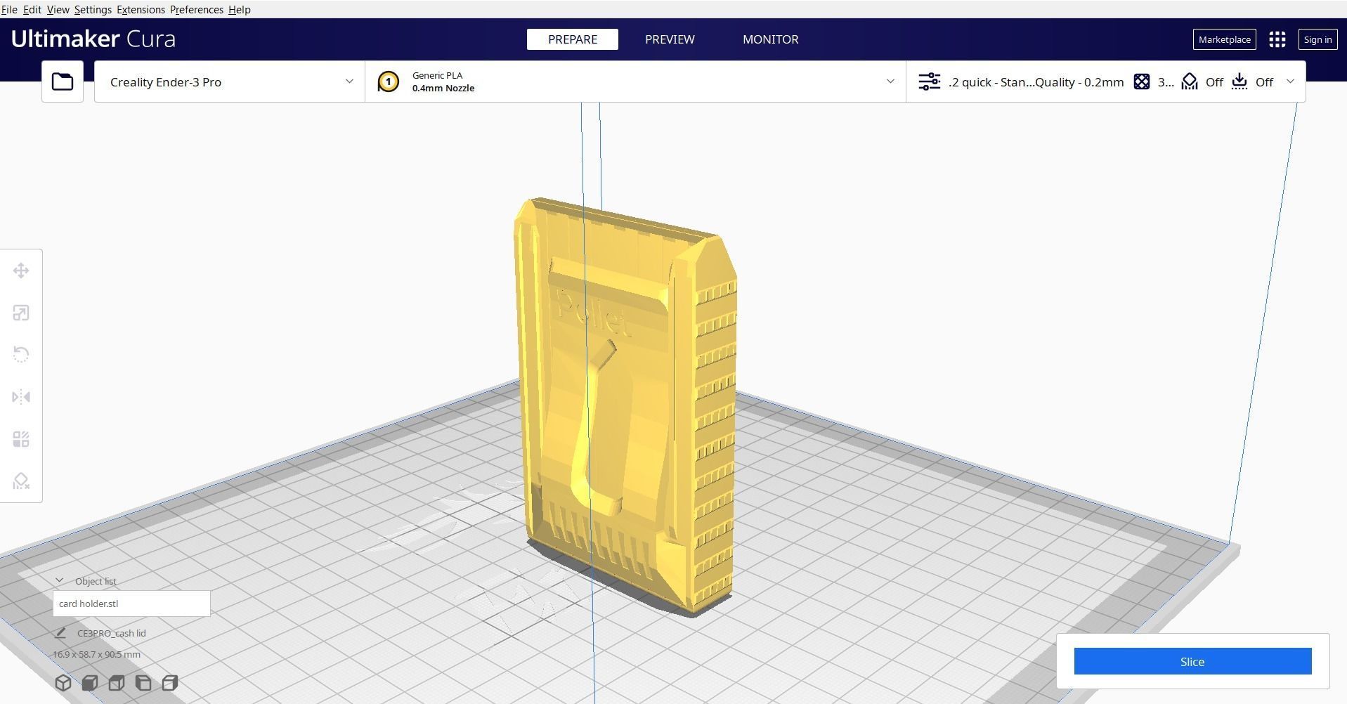 Pollet  - 3d printed rugged and slim wallet cardholder 3d model 3D print model_8