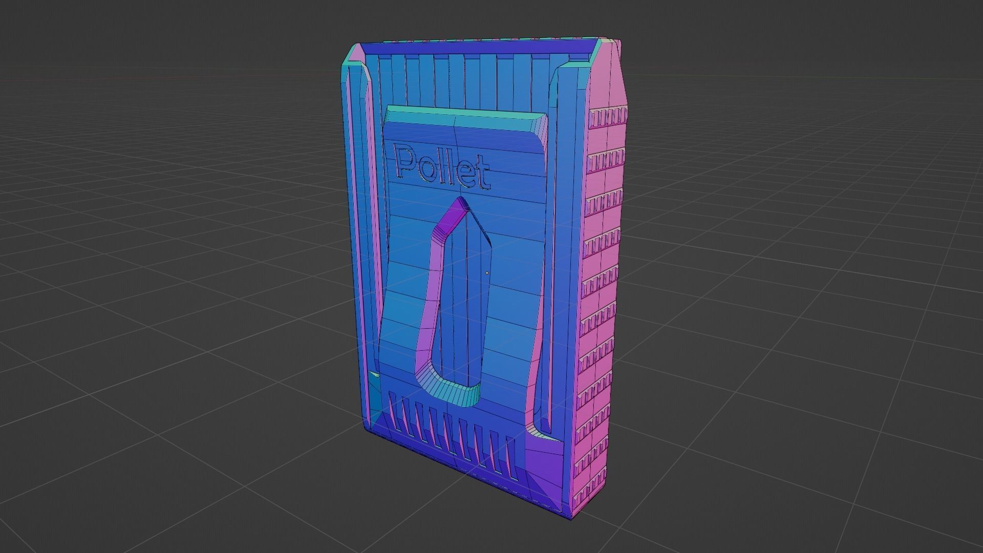 Pollet  - 3d printed rugged and slim wallet cardholder 3d model 3D print model_11