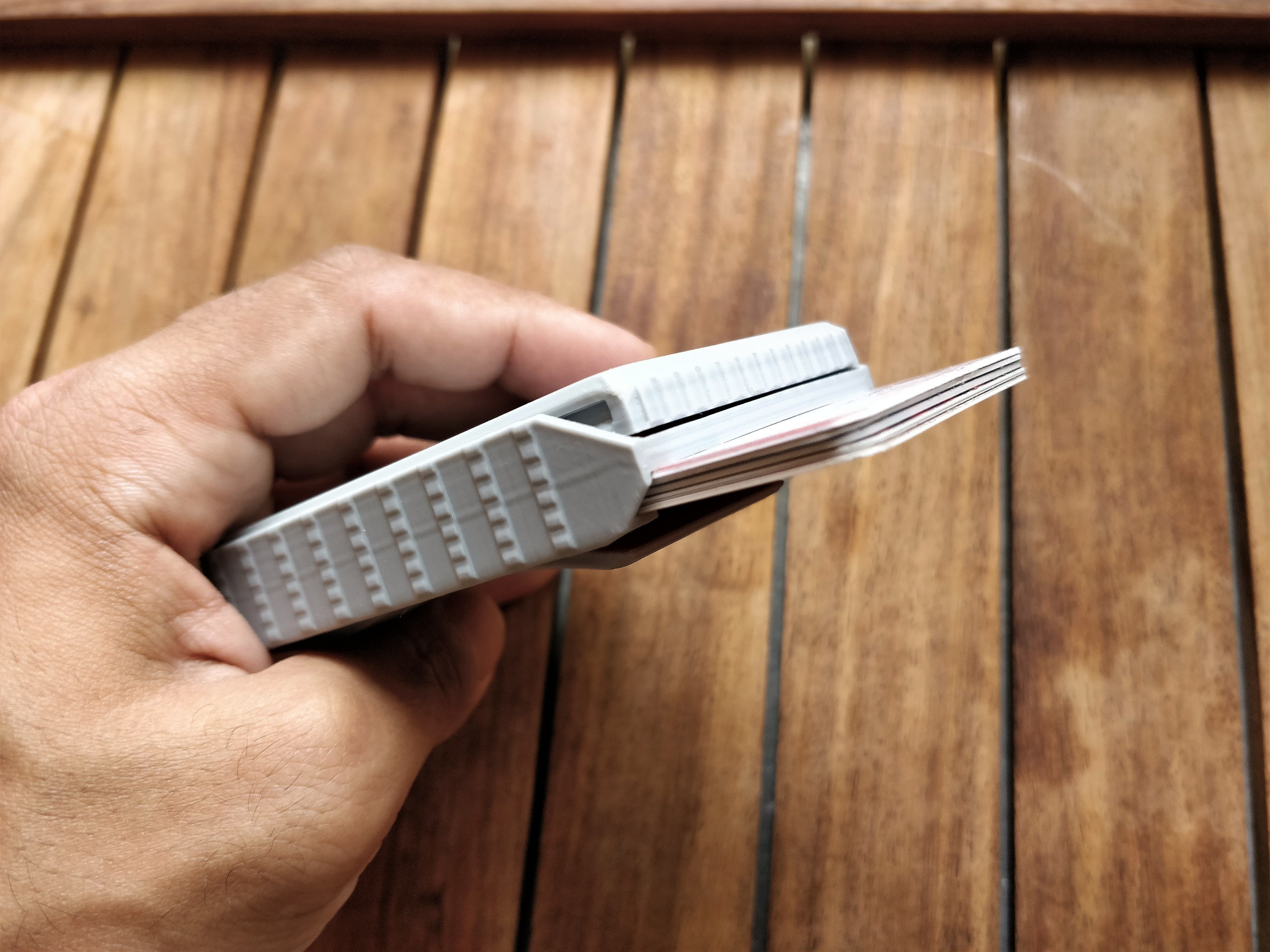 Pollet  - 3d printed rugged and slim wallet cardholder 3d model 3D print model_7