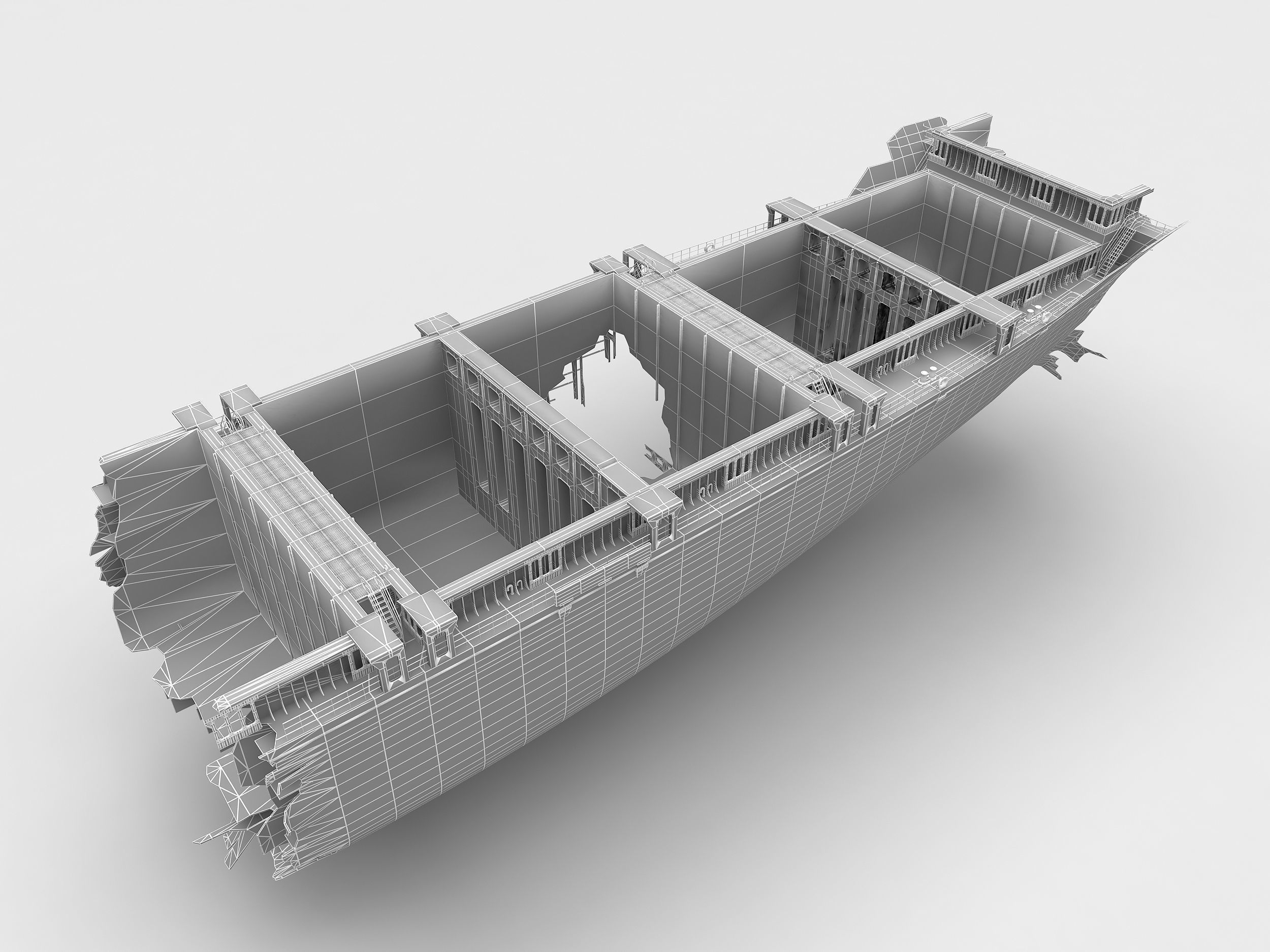 Collection of wrecked ships 02 _16