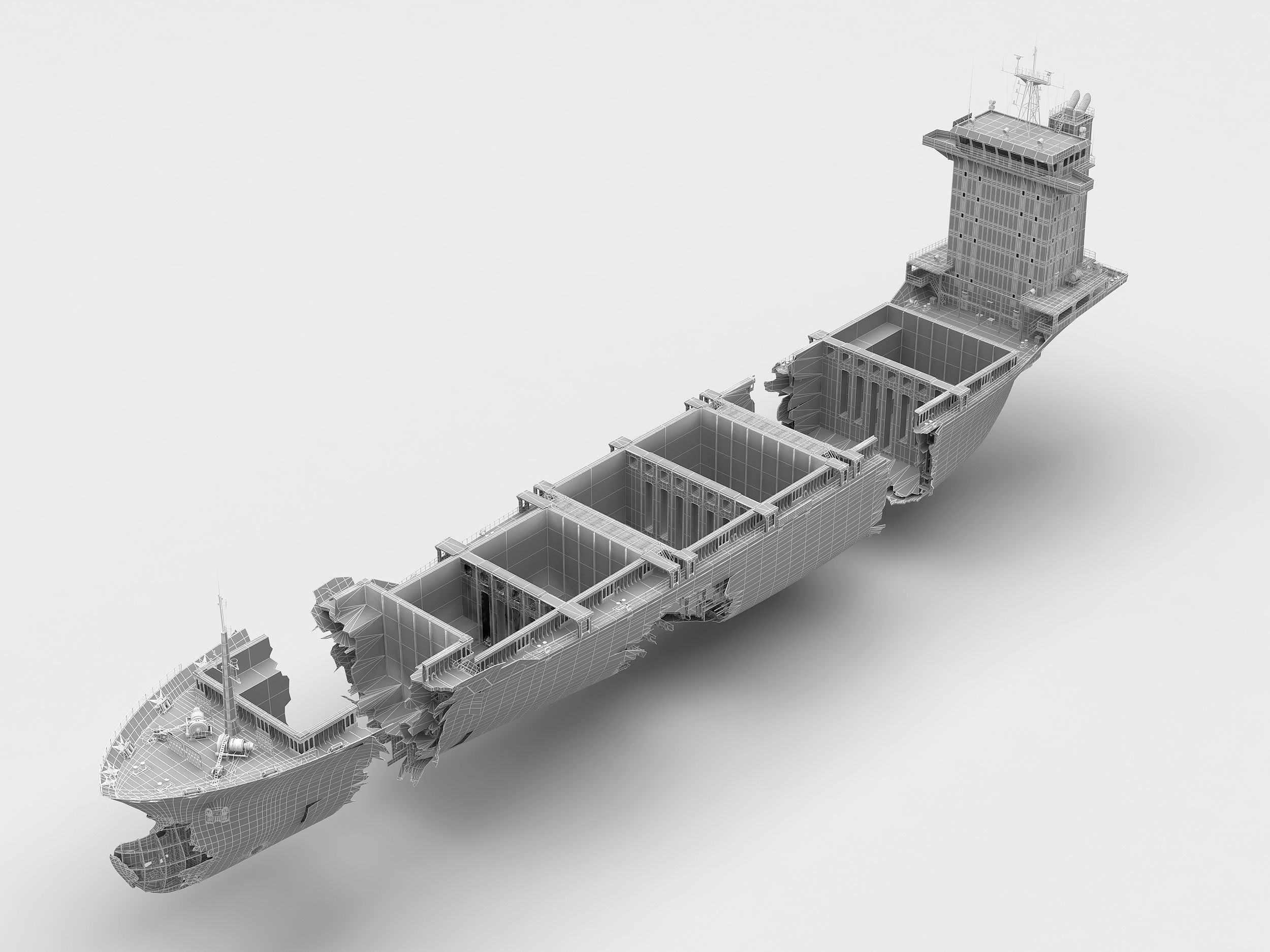 Collection of wrecked ships 02 _15