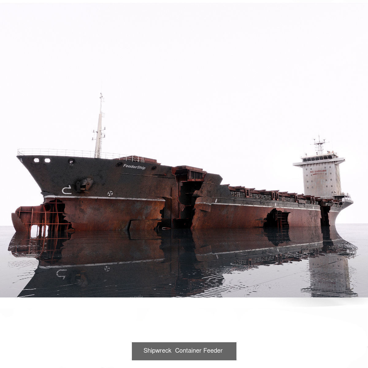 Collection of wrecked ships 02 _7