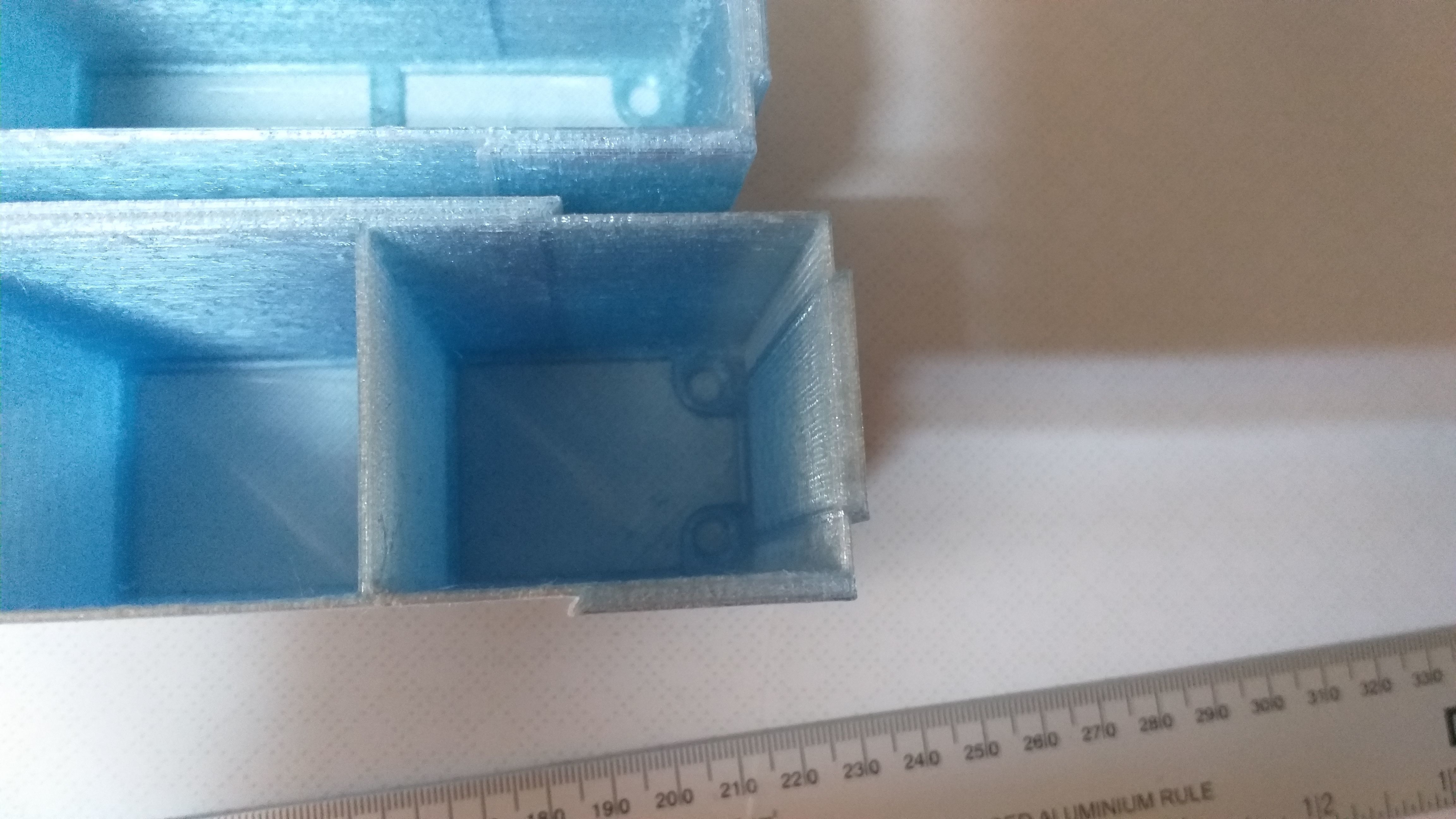 Modular screw and nuts organizer with drawers 3D print model_7