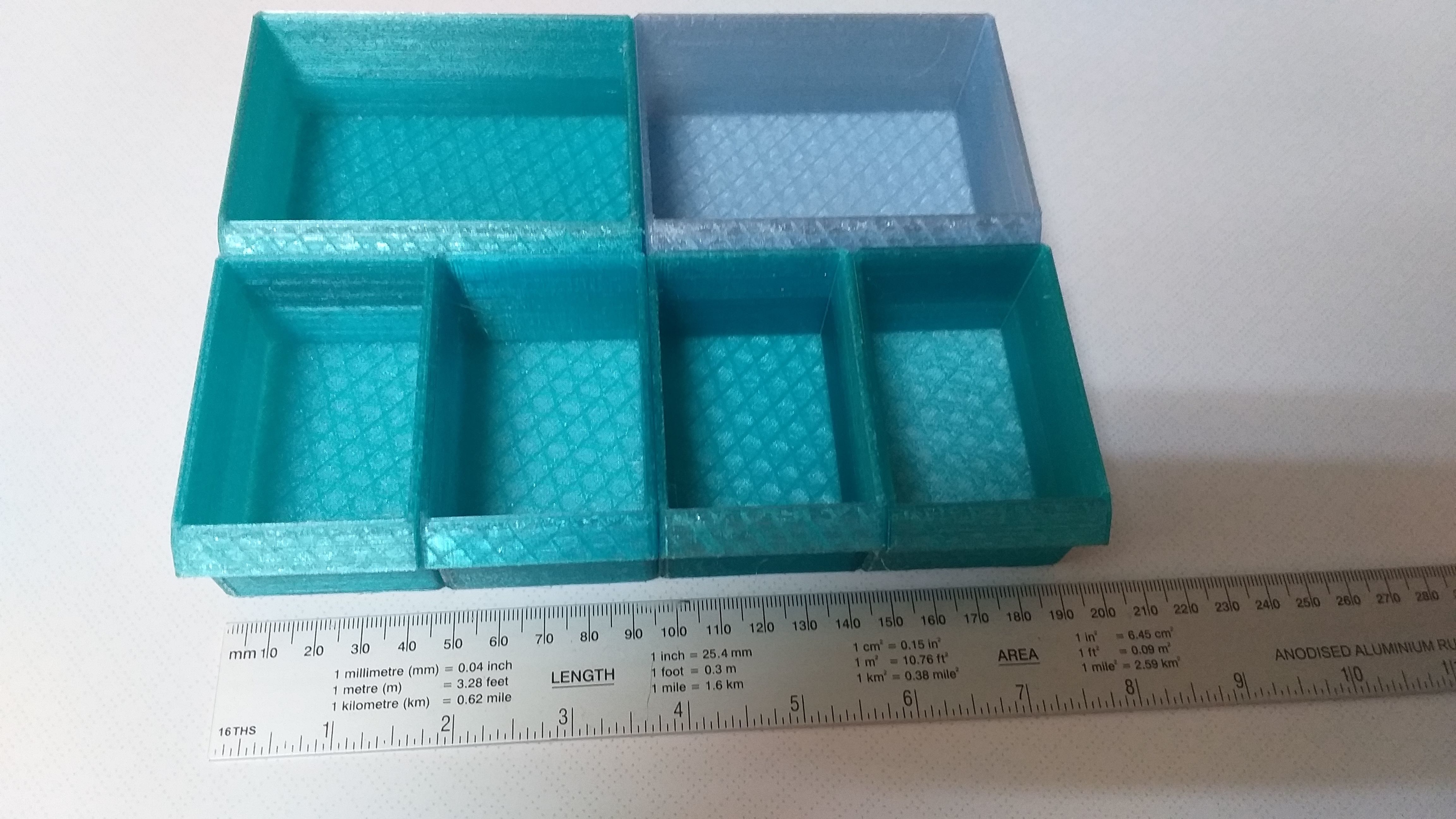 Modular screw and nuts organizer with drawers 3D print model_2