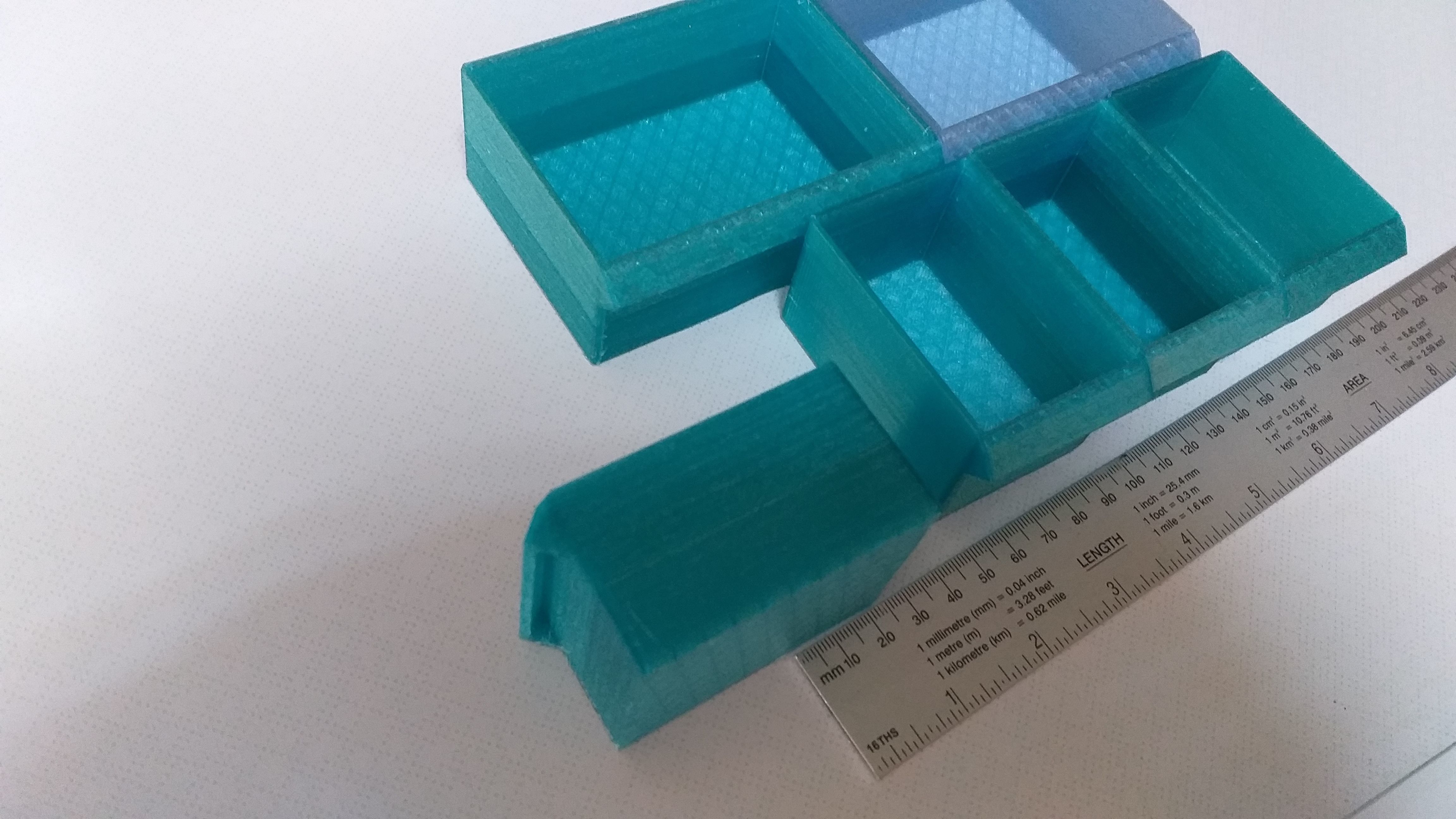 Modular screw and nuts organizer with drawers 3D print model_3