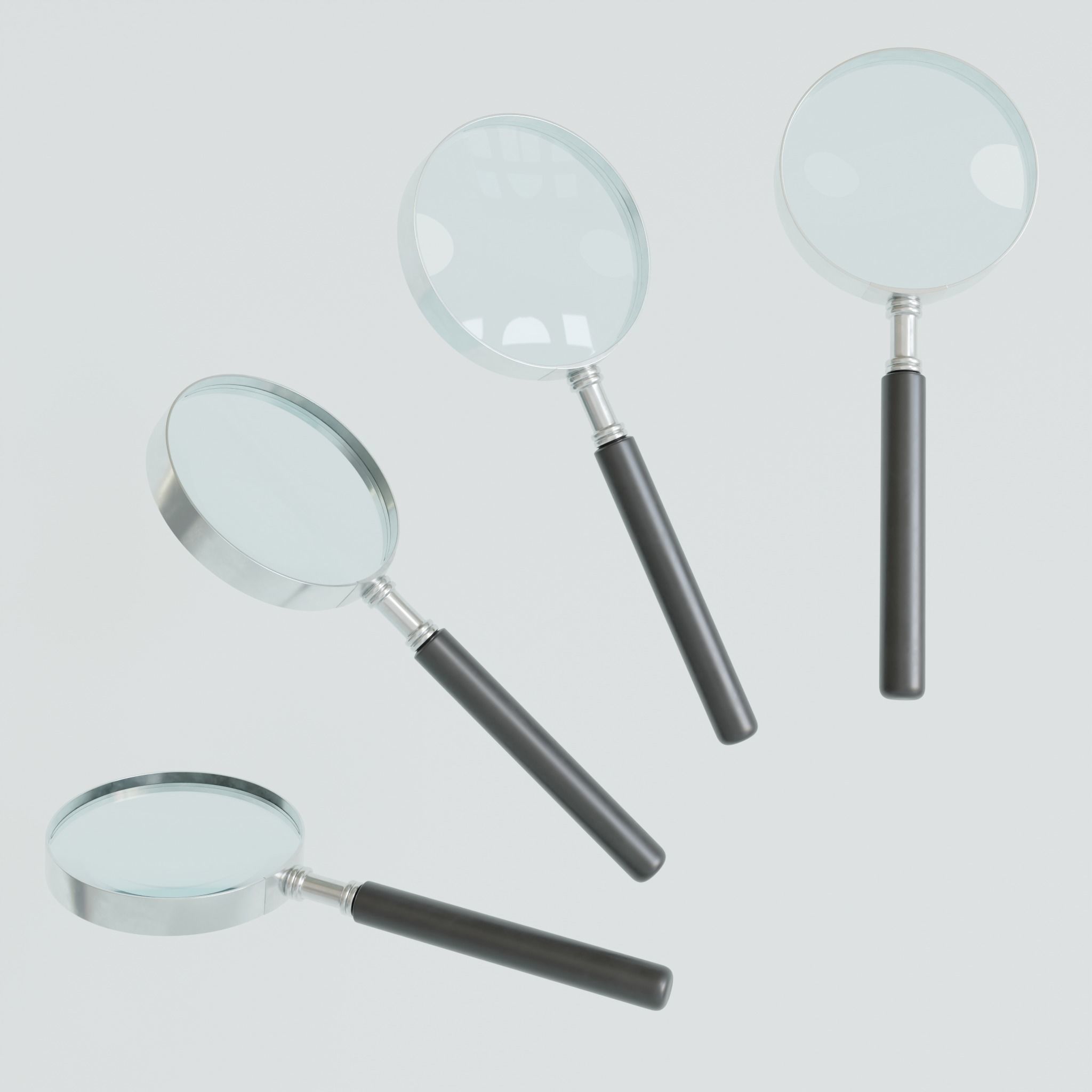 Magnifying Glass 3D model_8