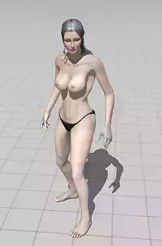 female woman in bikini