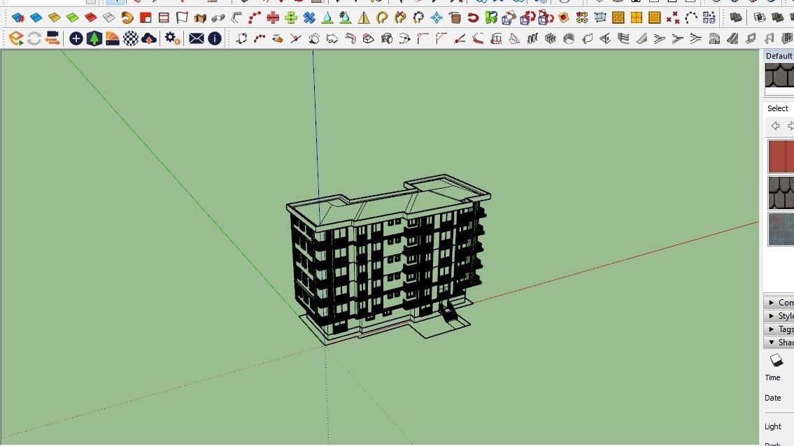 HOUSE 74 Low-poly 3D model_3