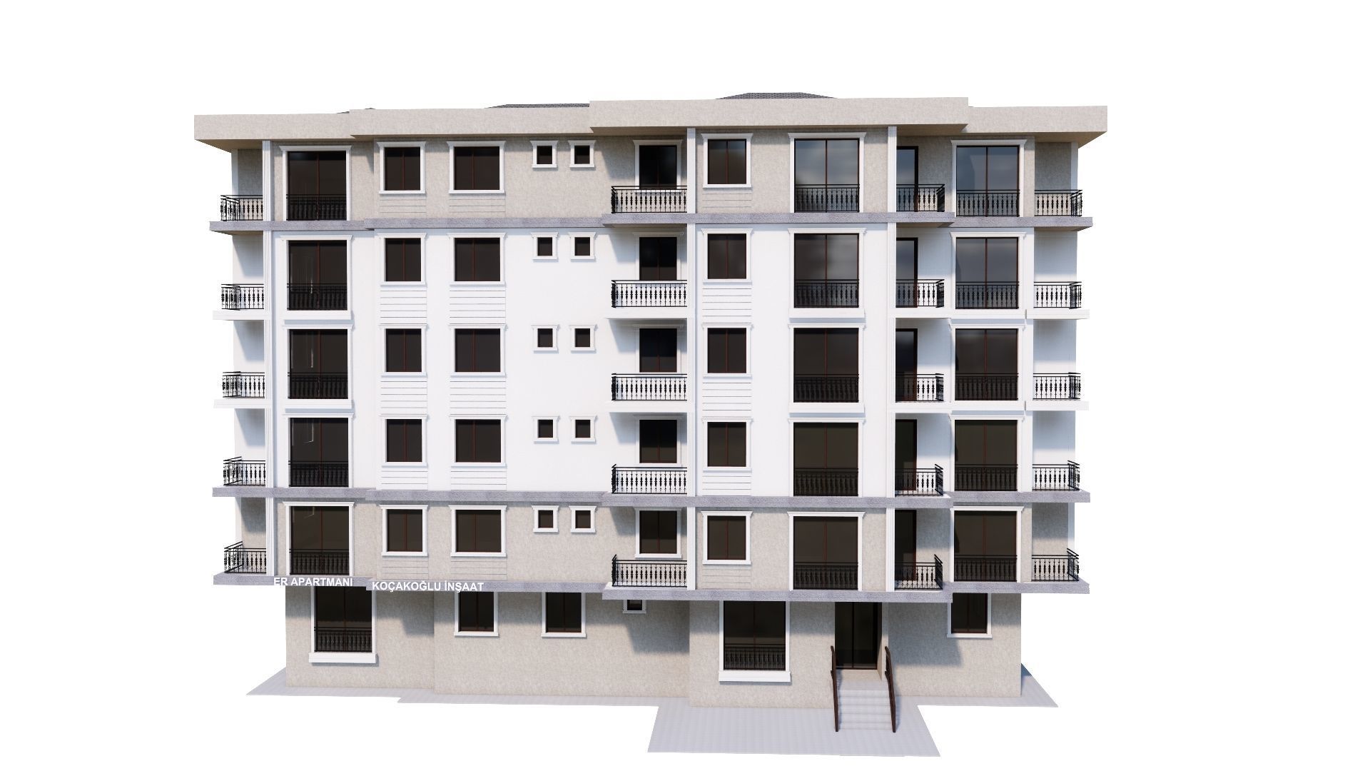 HOUSE 74 Low-poly 3D model_56