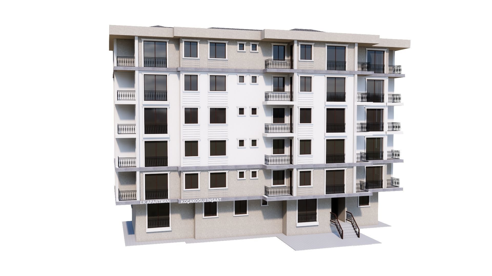 HOUSE 74 Low-poly 3D model_52