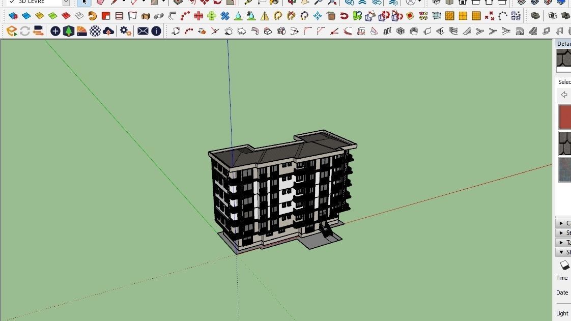 HOUSE 74 Low-poly 3D model_1