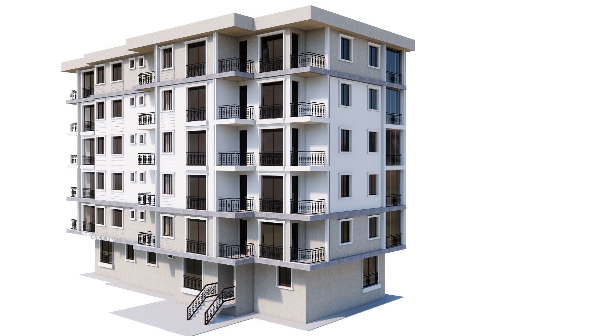 HOUSE 74 Low-poly 3D model_61