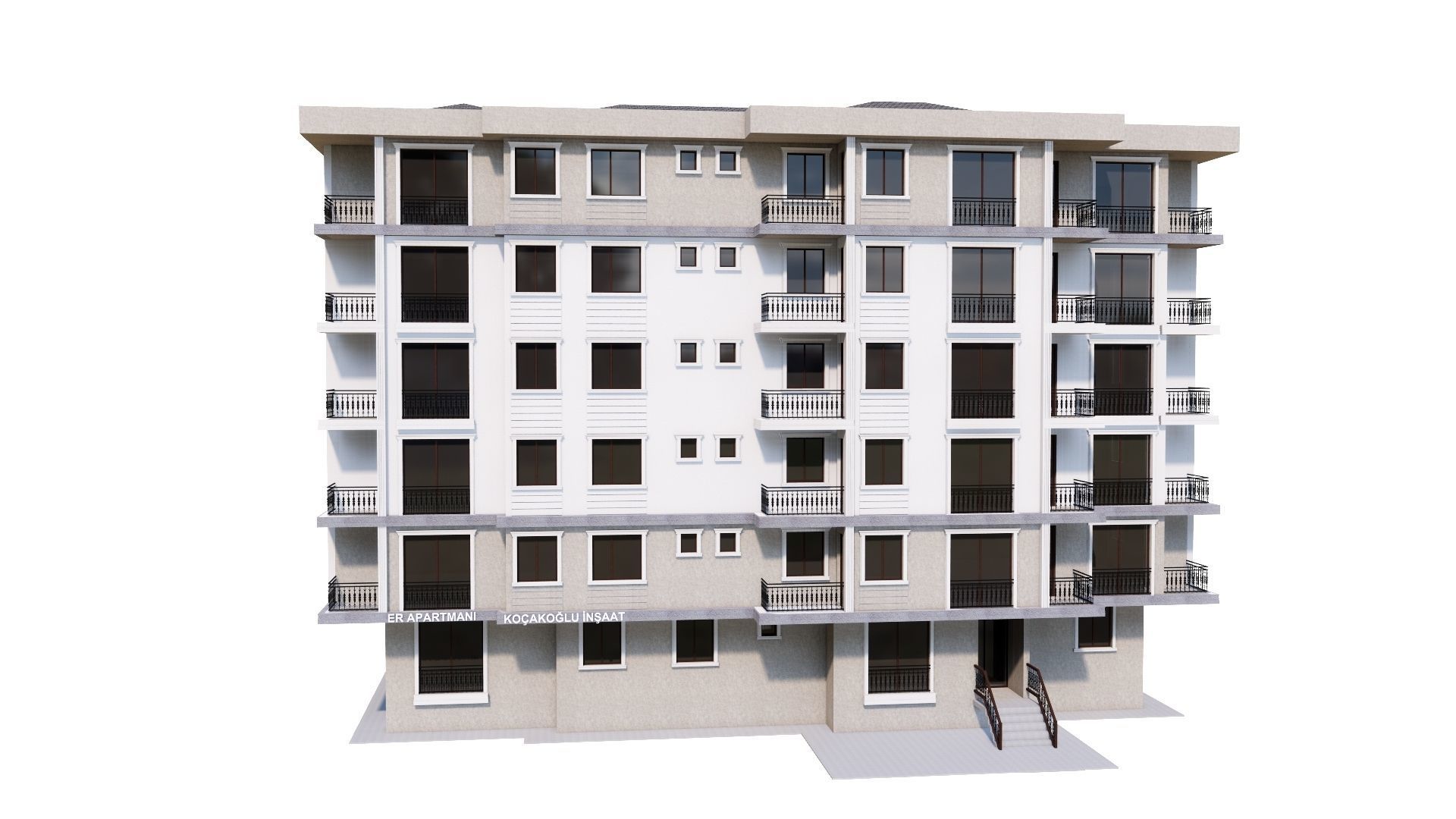 HOUSE 74 Low-poly 3D model_54