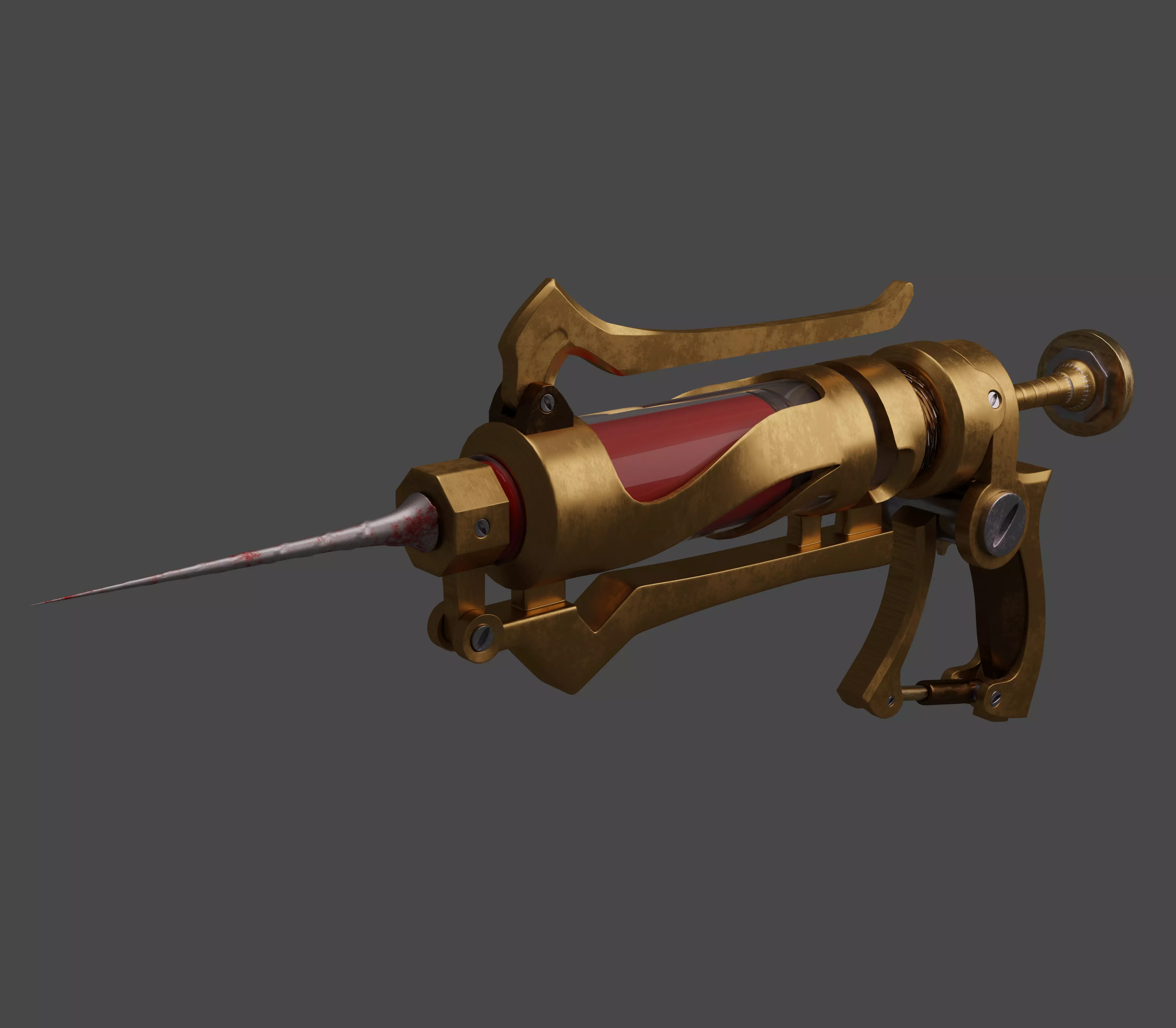 Funny syringe 3D model_0