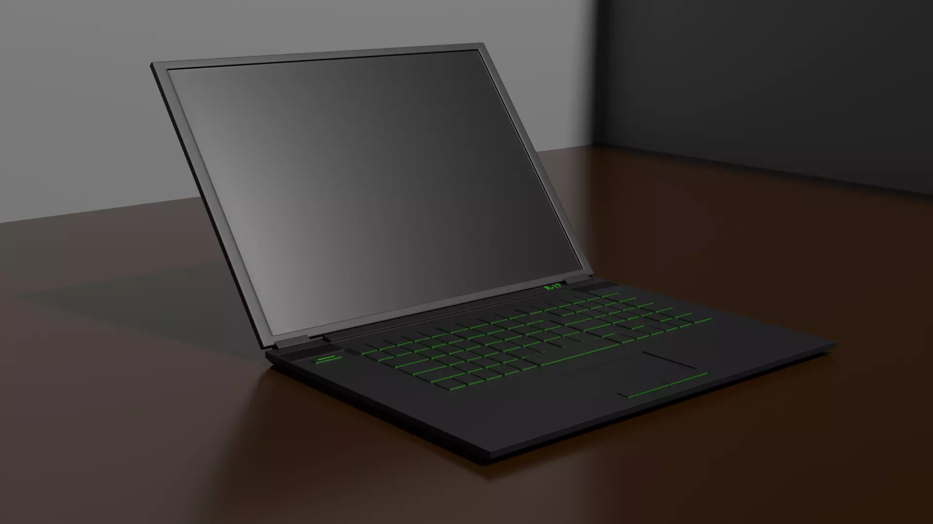 Simple LapTop Free 3D model_0