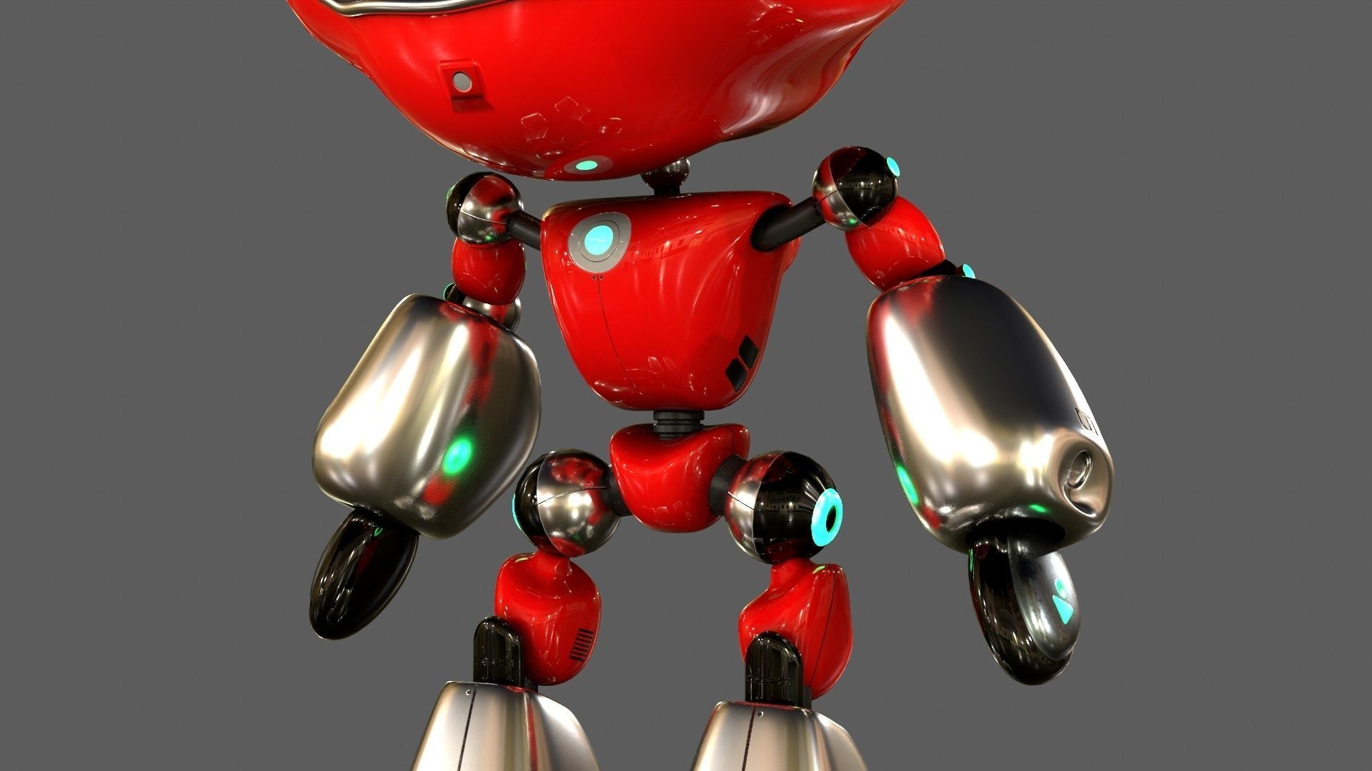 Alien Robot 3D model_27