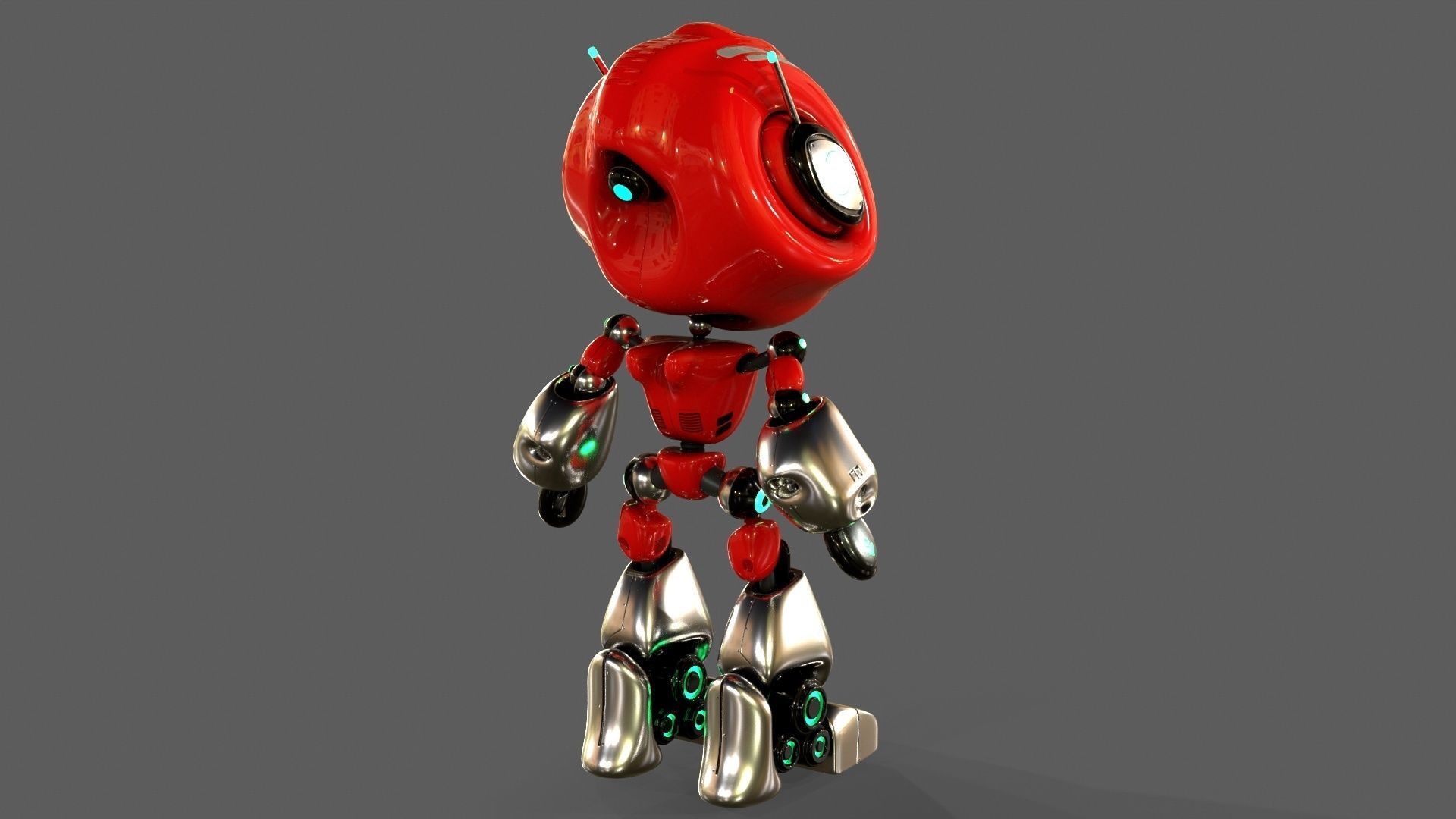 Alien Robot 3D model_21