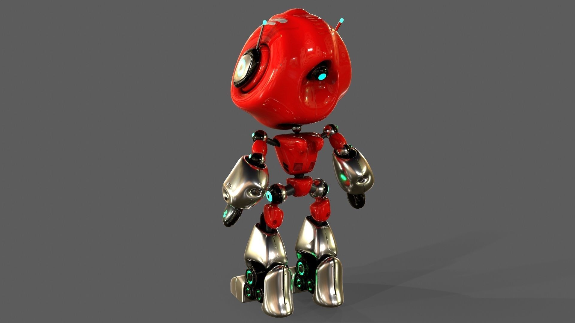Alien Robot 3D model_22