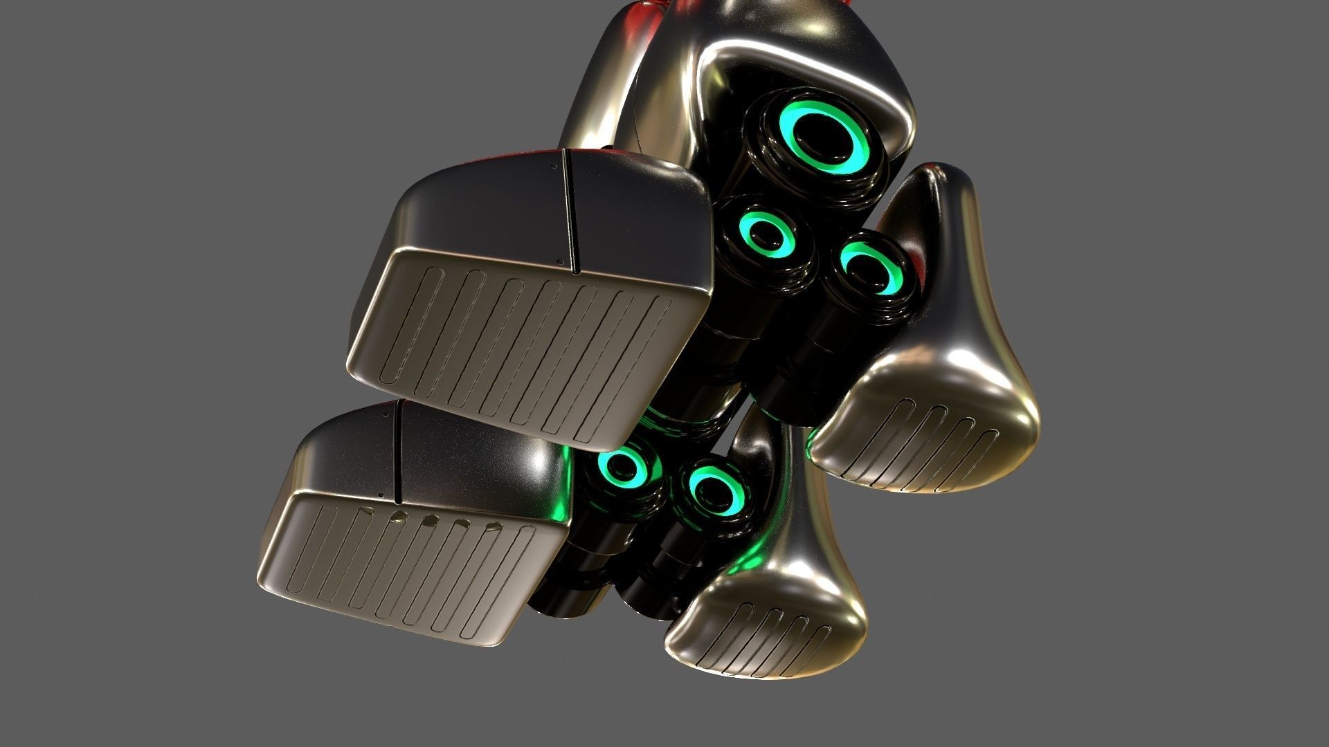 Alien Robot 3D model_35
