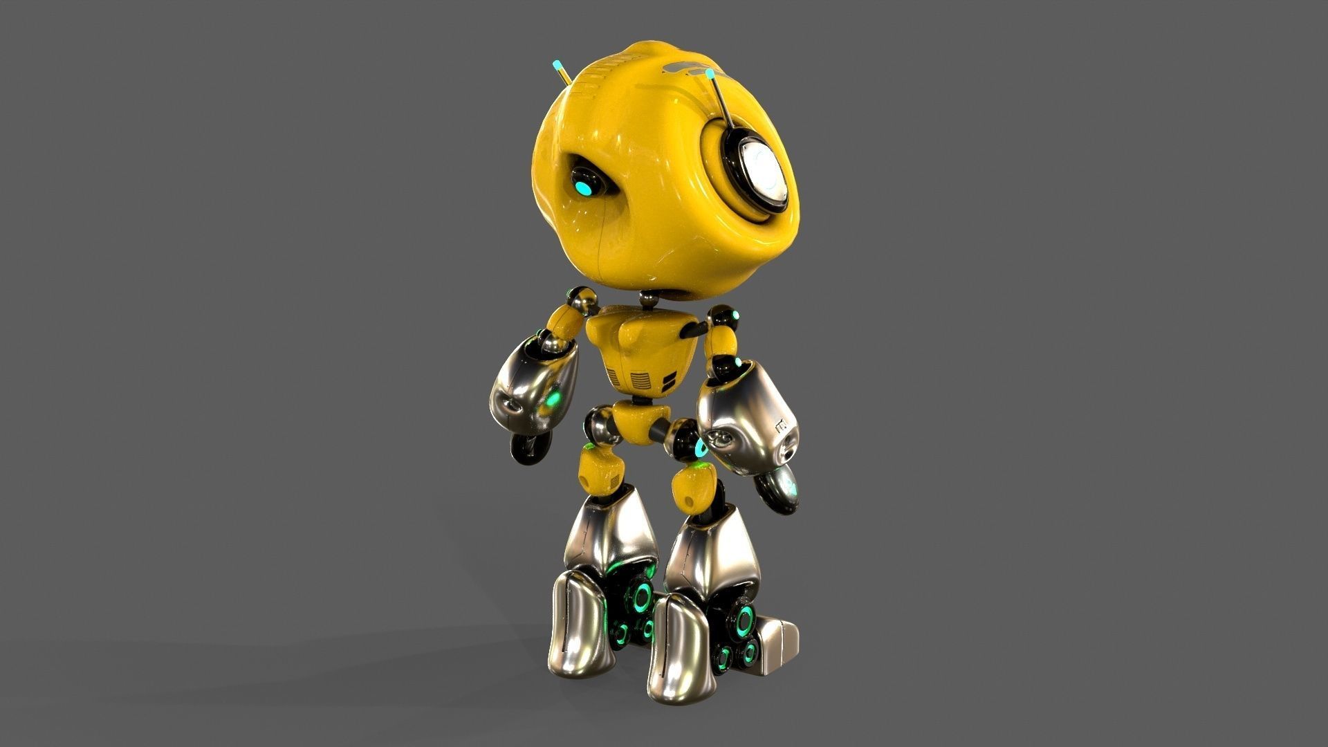 Alien Robot 3D model_17