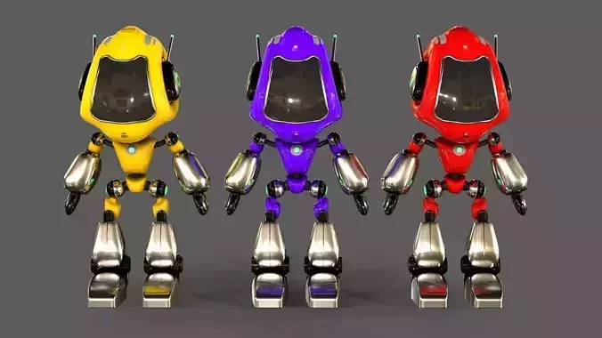 Alien Robot 3D model