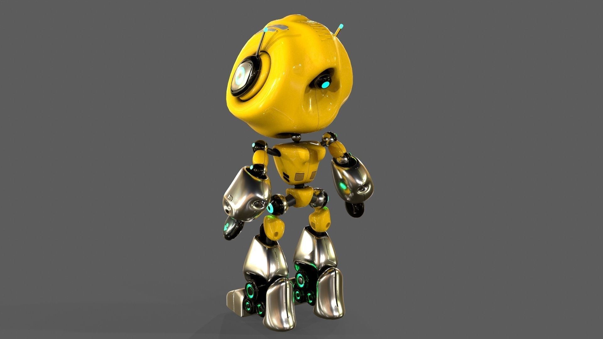 Alien Robot 3D model_18