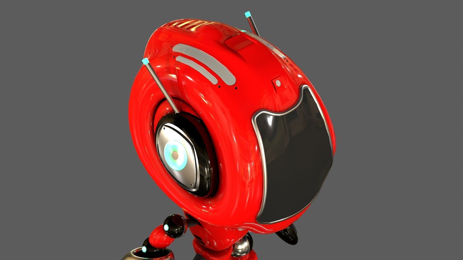 Alien Robot 3D model_24