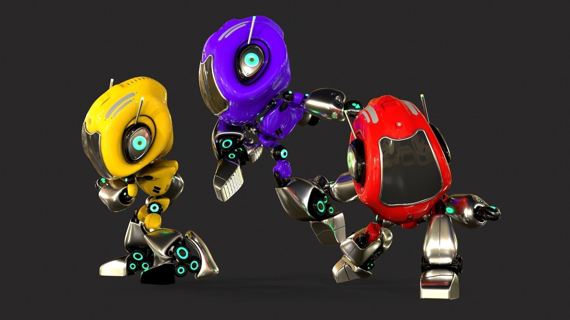 Alien Robot 3D model_37