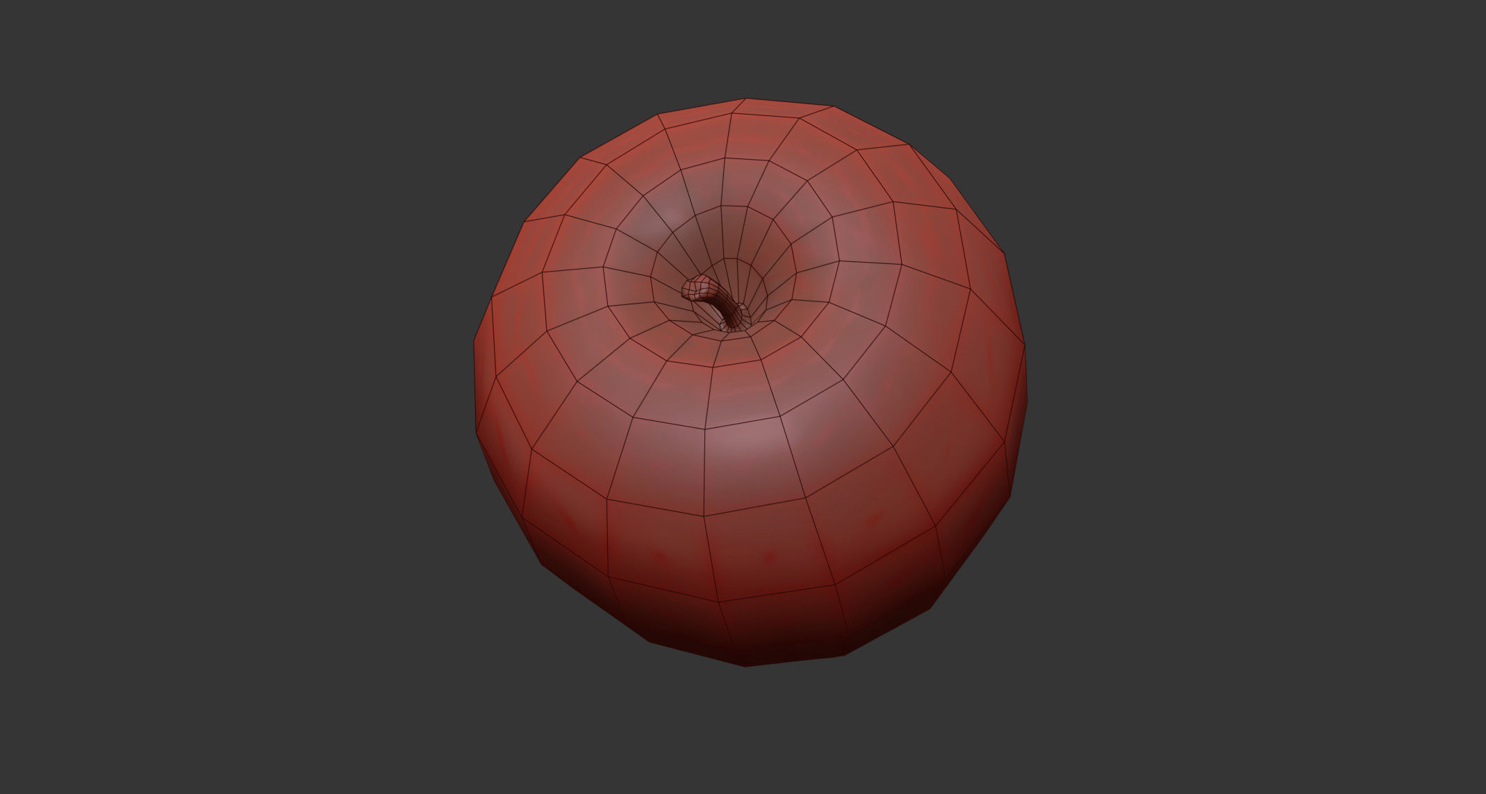 Apple 3D model_6