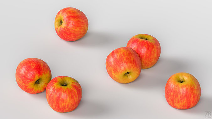 Apple 3D model 3