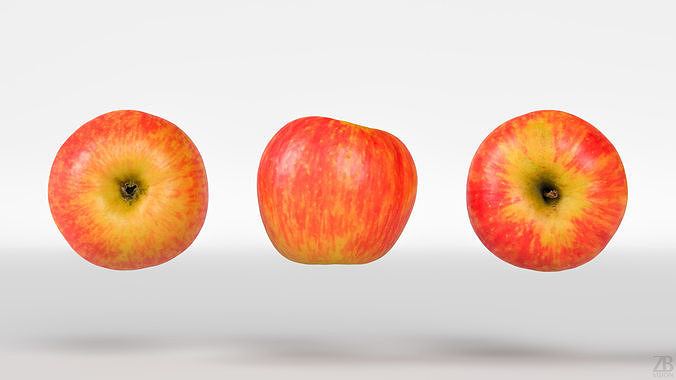 Apple 3D model 5