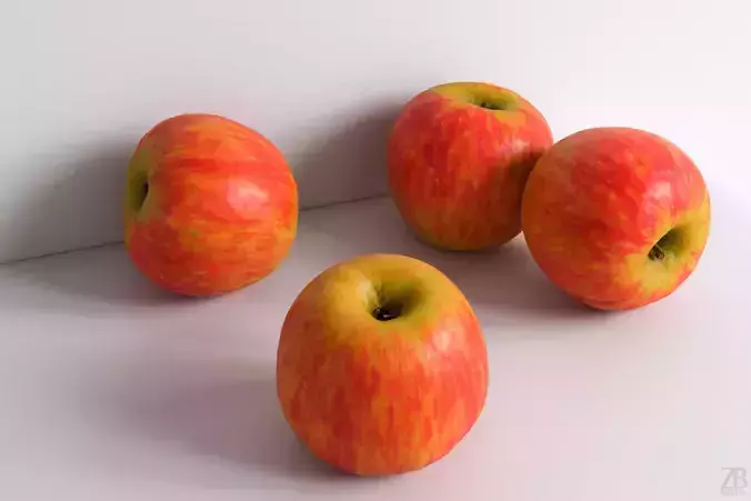 Apple 3D model