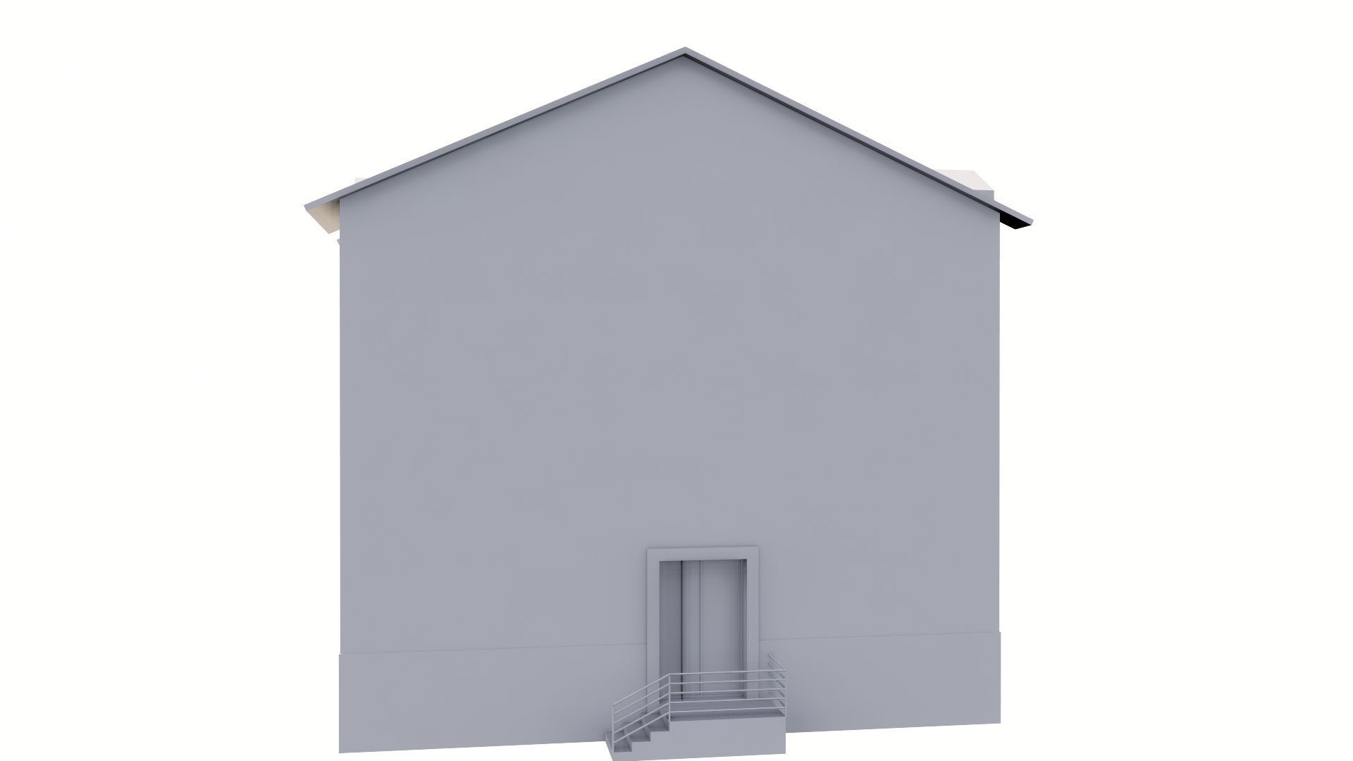 HOUSE 80 Low-poly 3D model_54