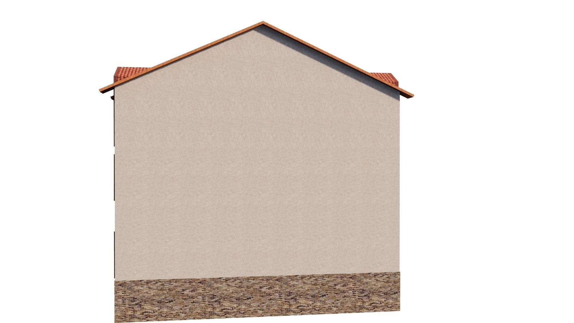 HOUSE 80 Low-poly 3D model_20