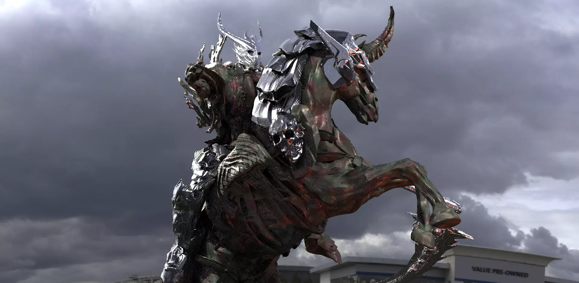 Executioner Viking barbarian 3D model_0