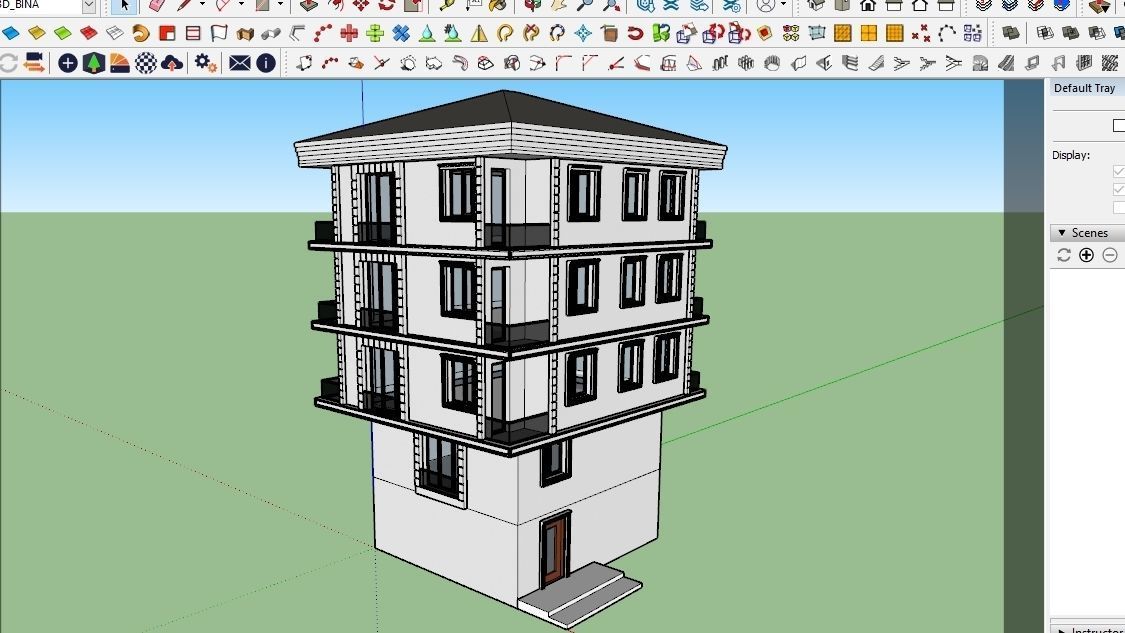 HOUSE 84 3D model_1