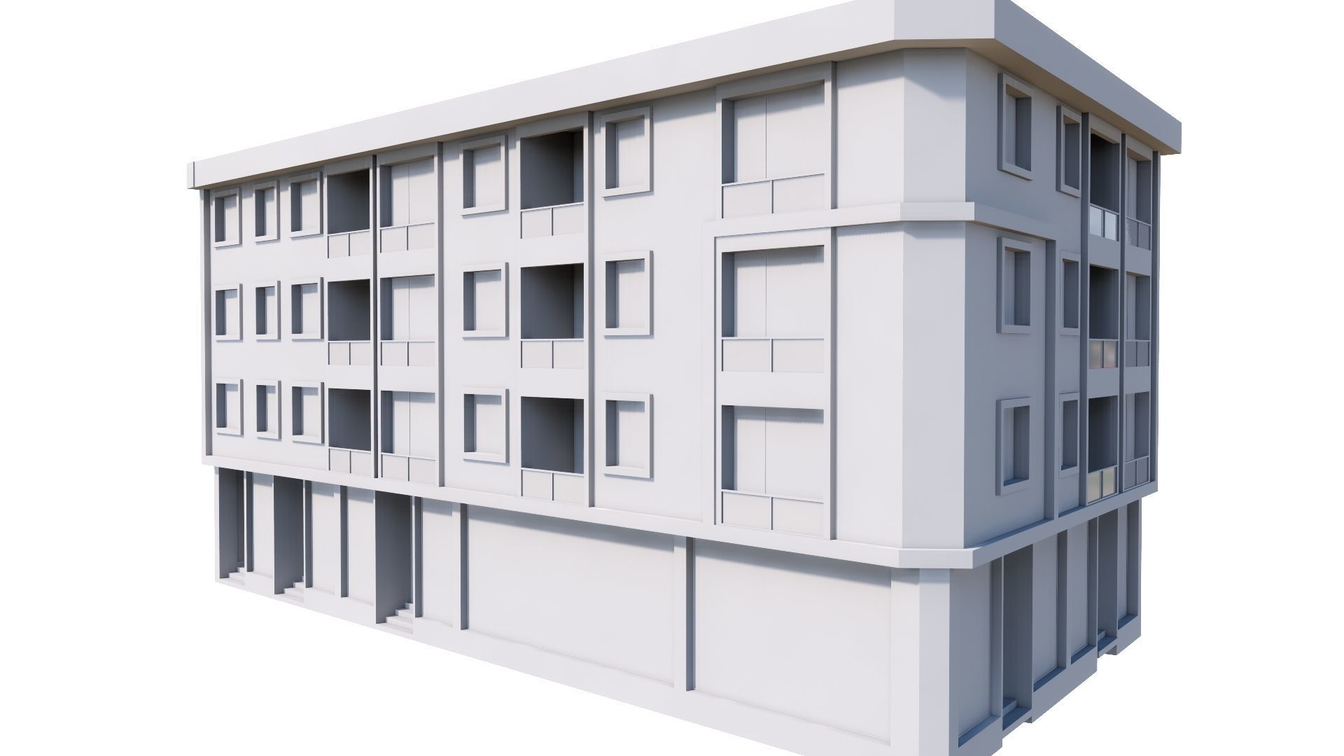 HOUSE 86 Low-poly 3D model_58