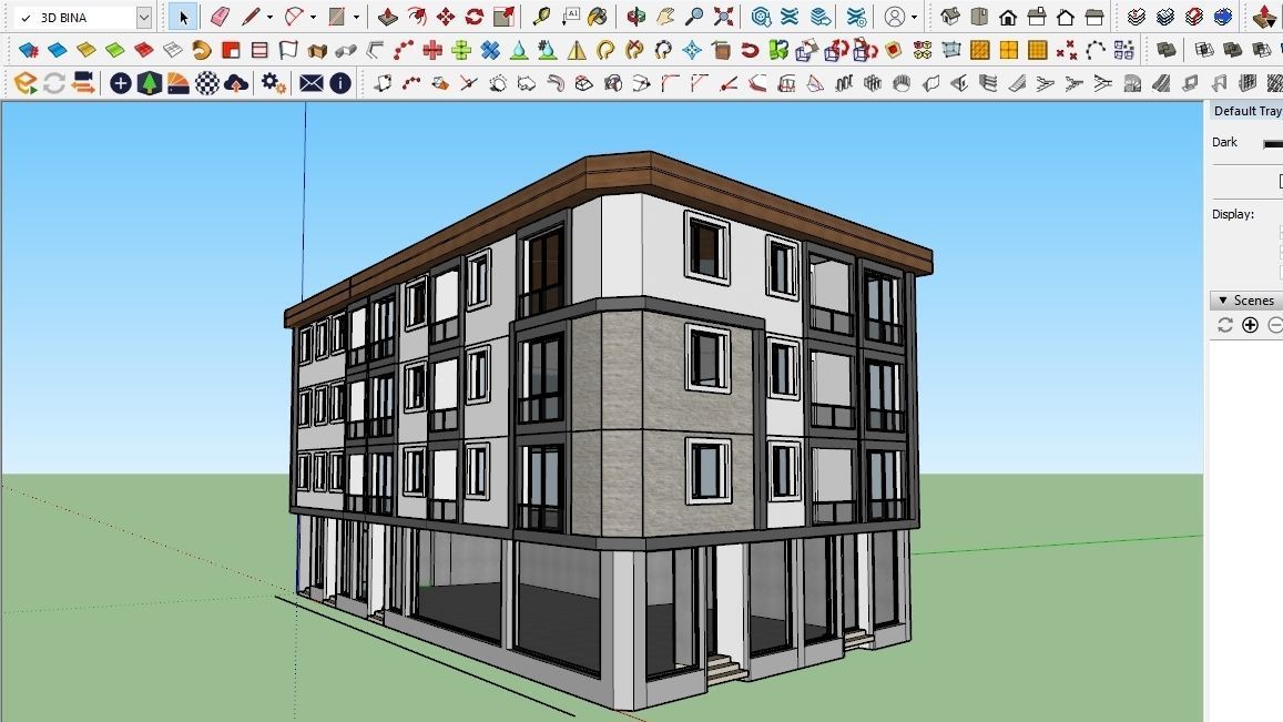 HOUSE 86 Low-poly 3D model_1