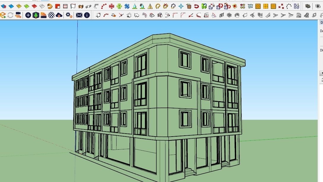 HOUSE 86 Low-poly 3D model_3