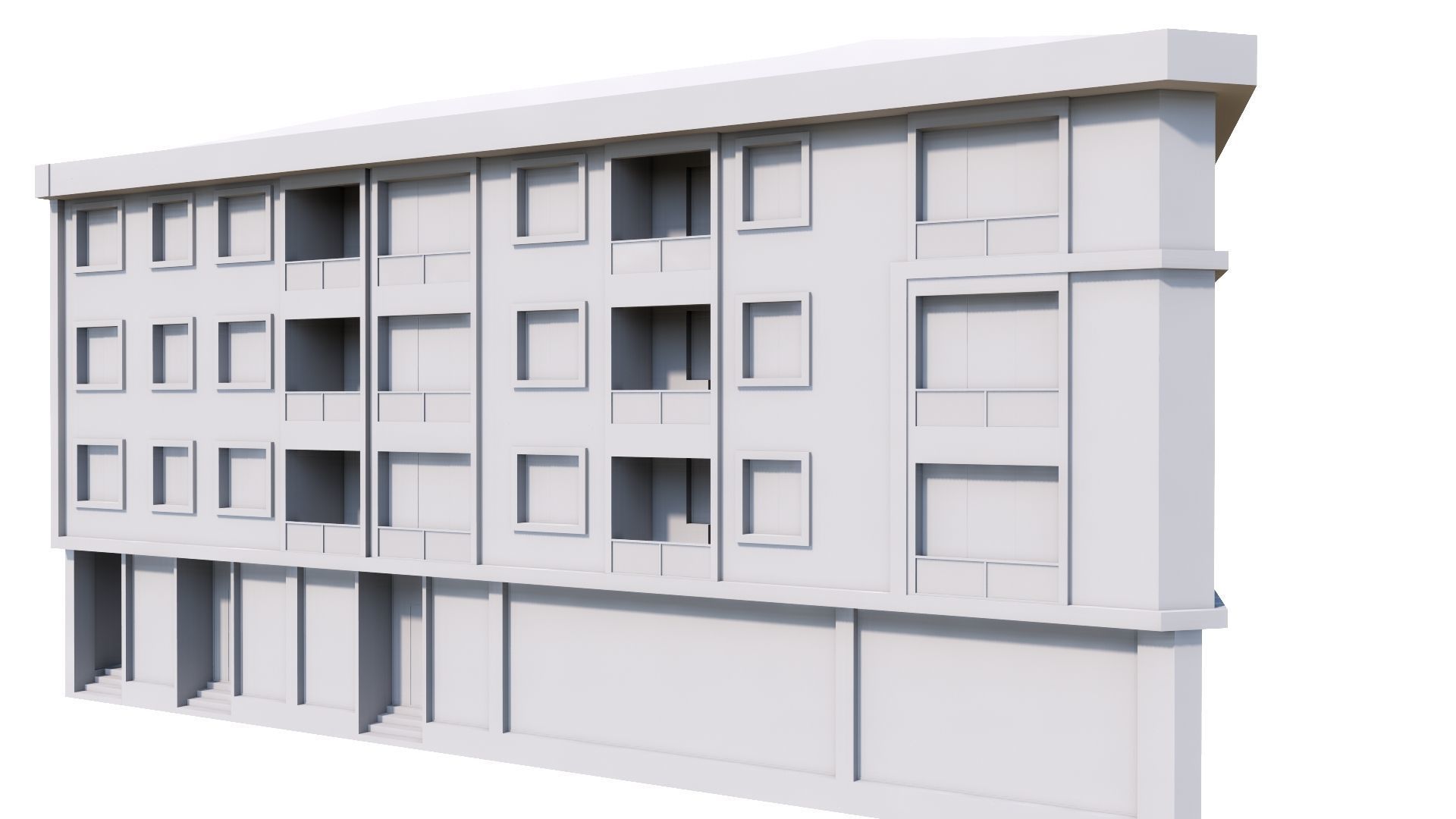 HOUSE 86 Low-poly 3D model_62