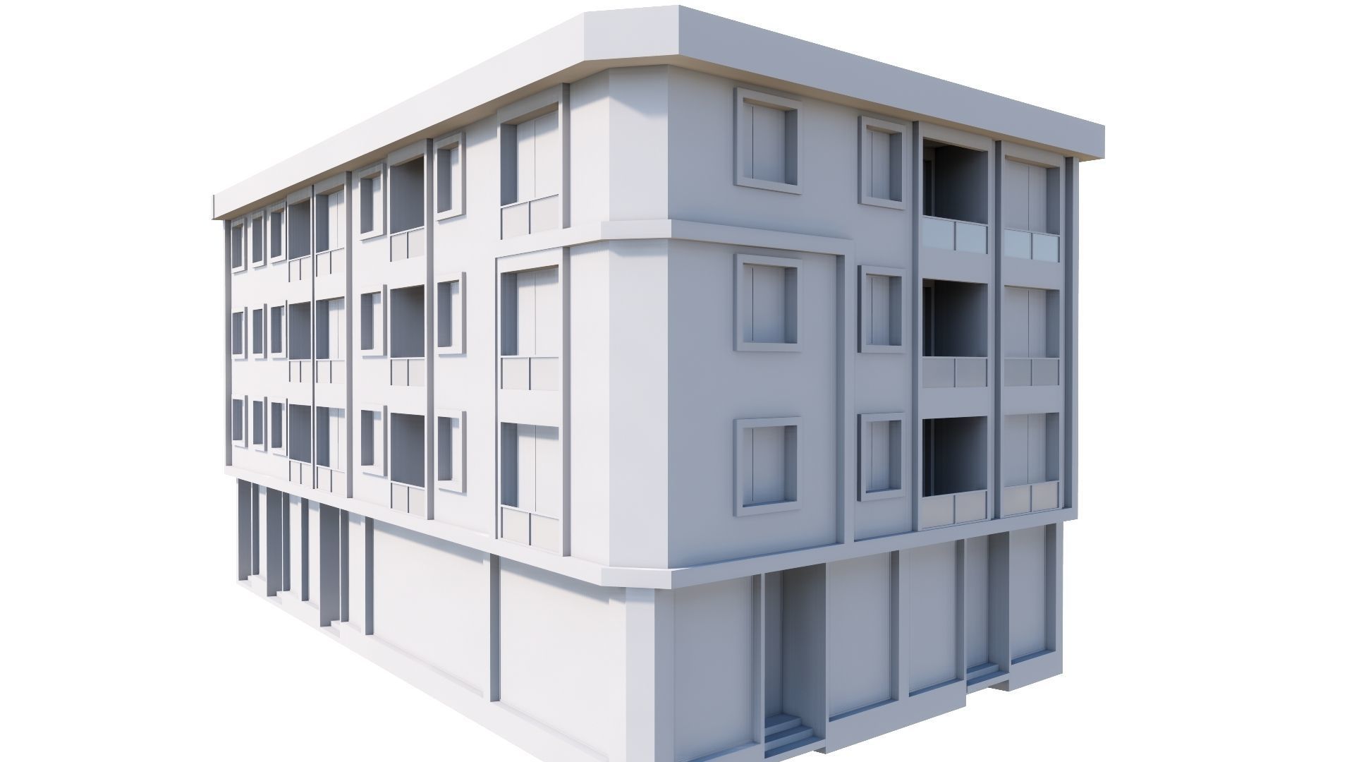 HOUSE 86 Low-poly 3D model_52