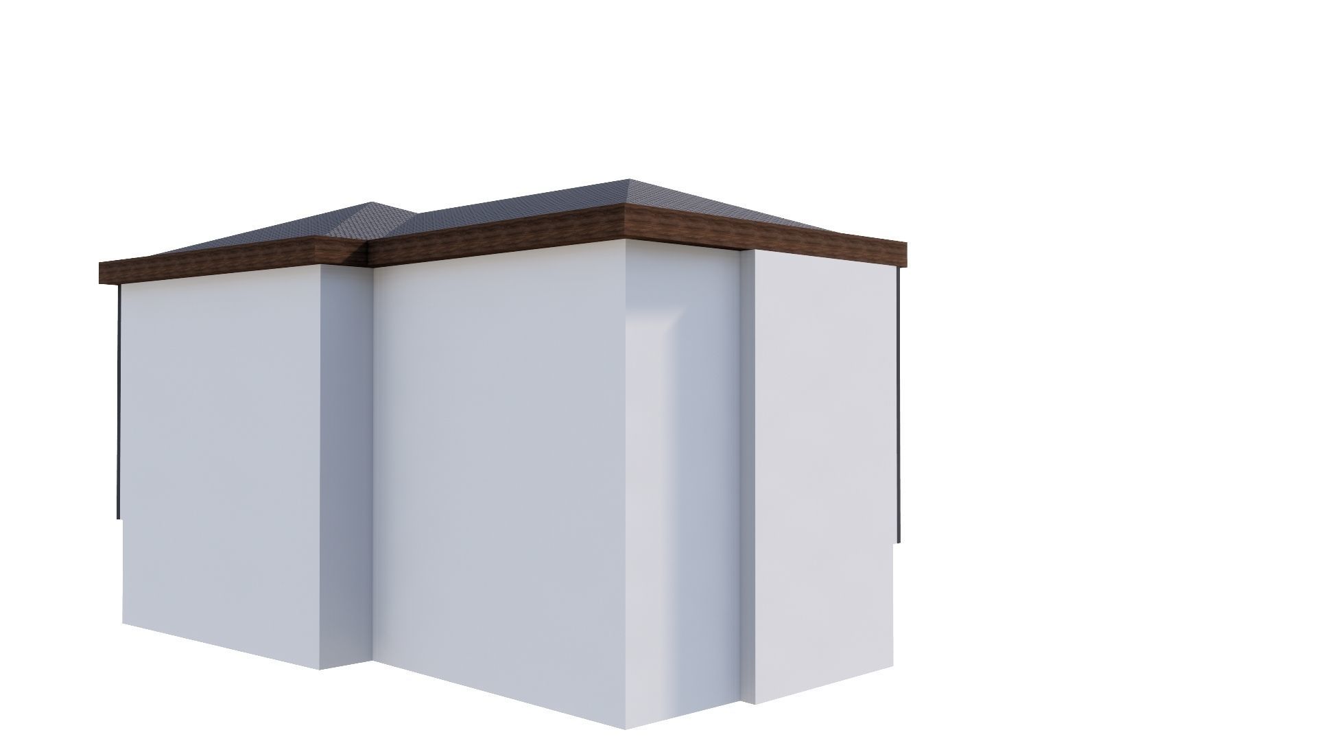 HOUSE 86 Low-poly 3D model_21