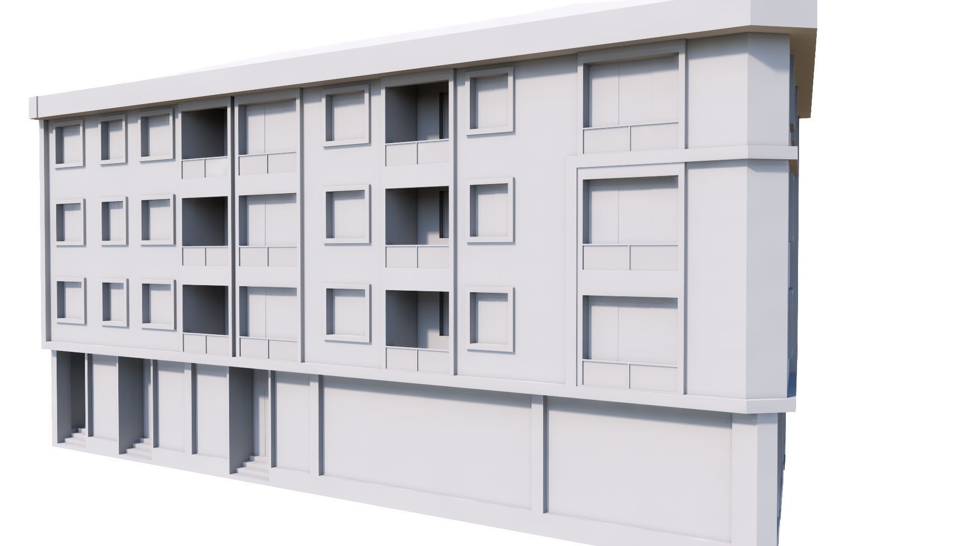 HOUSE 86 Low-poly 3D model_59