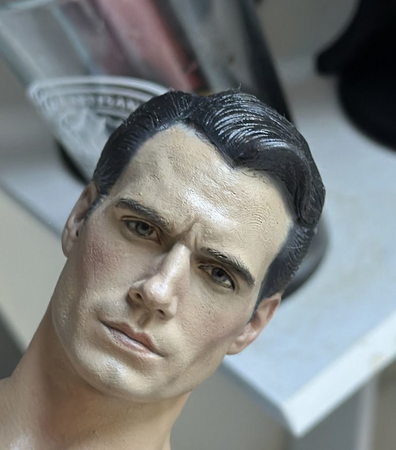 Henry Cavill head pack 3D print model_7