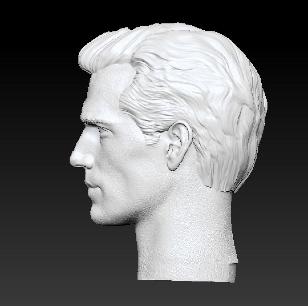 Henry Cavill head pack 3D print model_5
