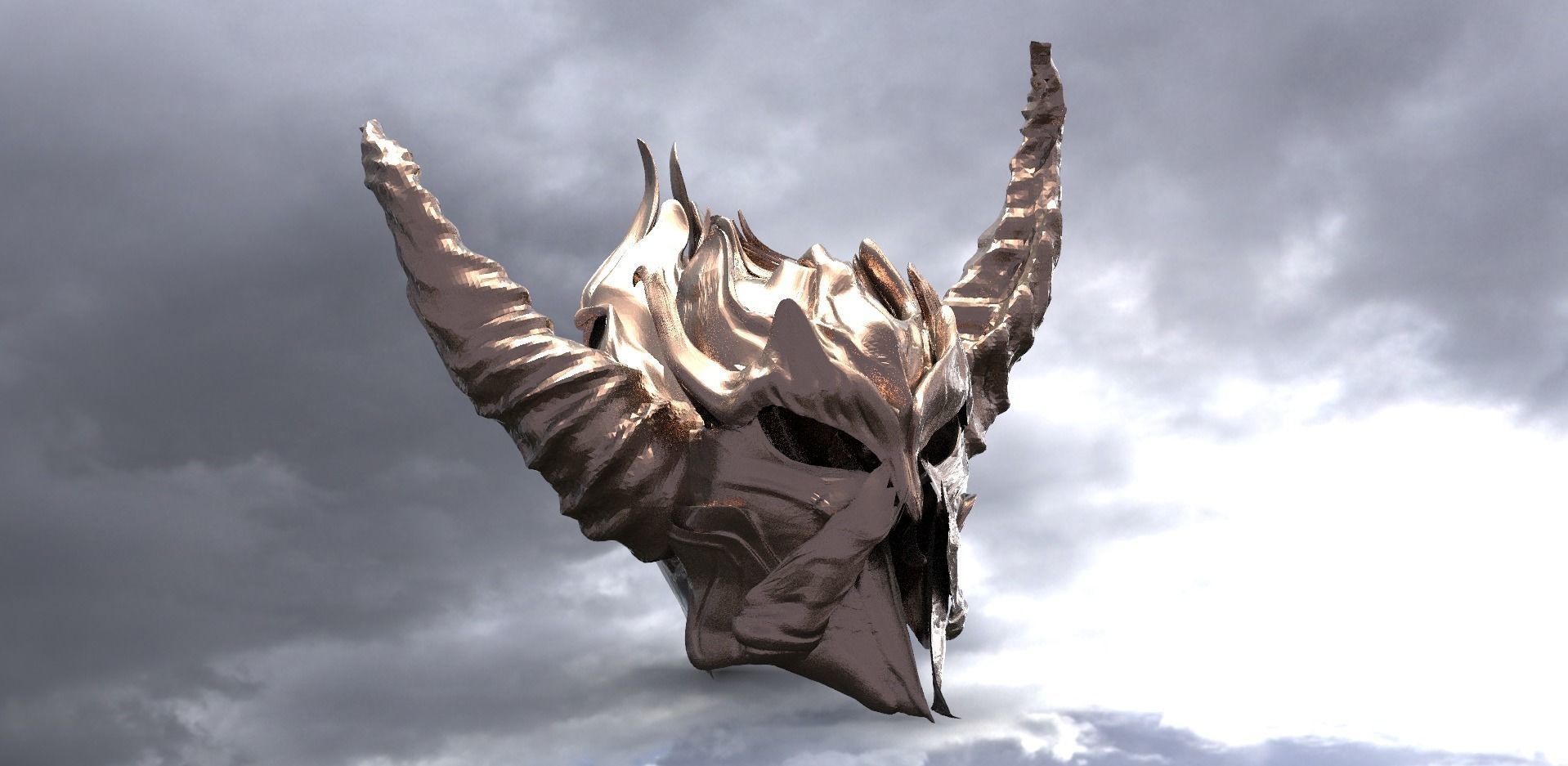 Viking Death Reaper Helmet 1 3D model_1